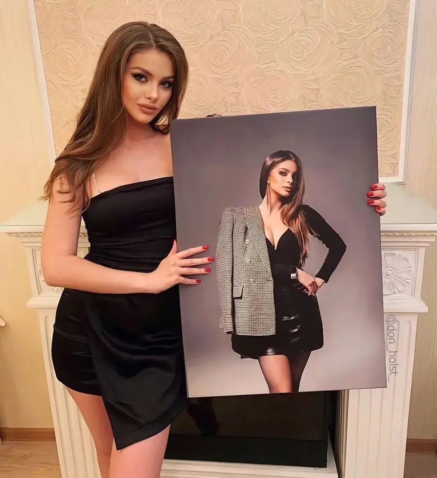 murales de pared Retrato sobre lienzo s31866