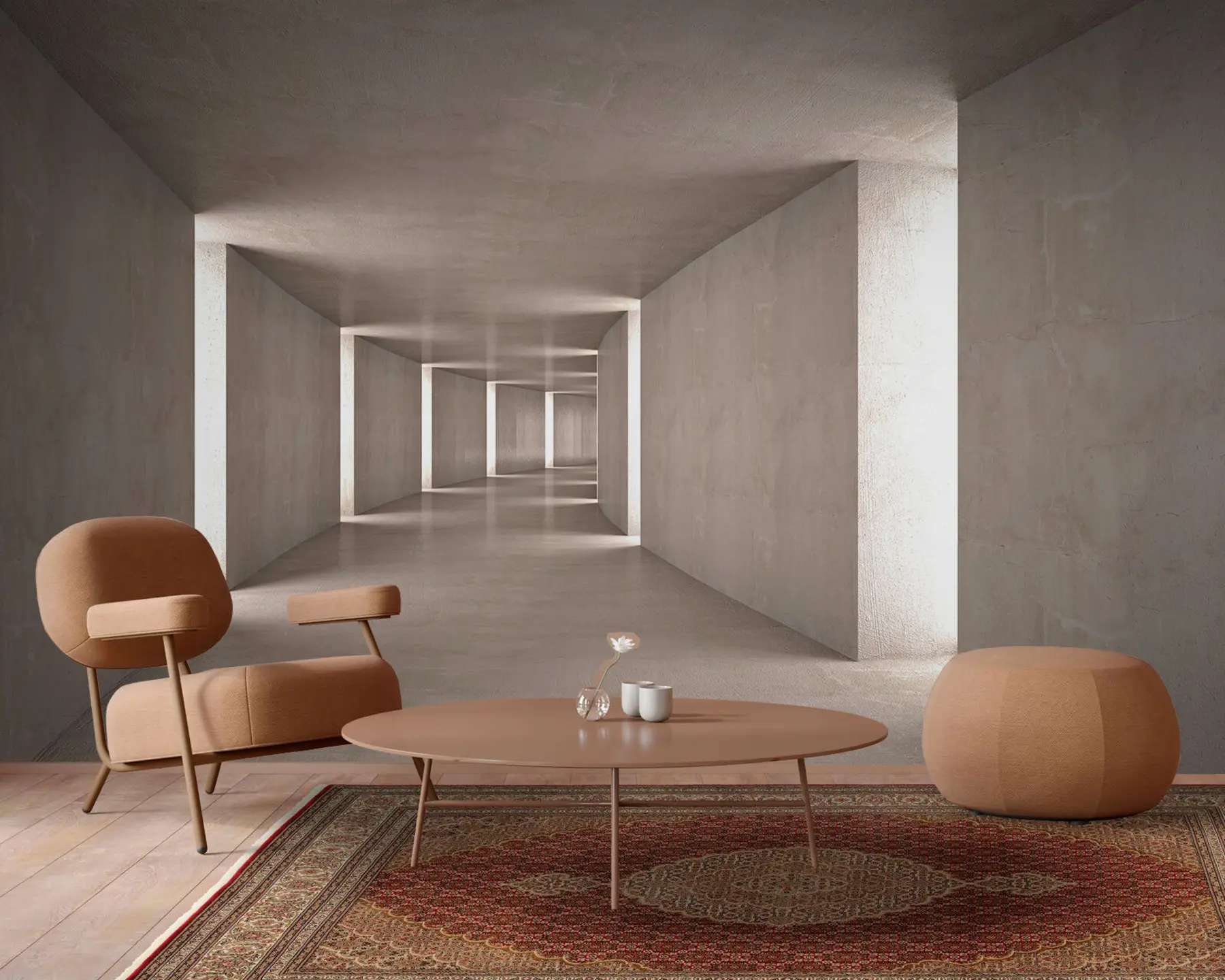 murales de pared Túnel abstracto u75401