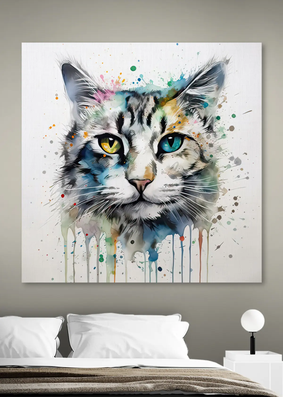 murales de pared Gato, carnívoro y félido s32315