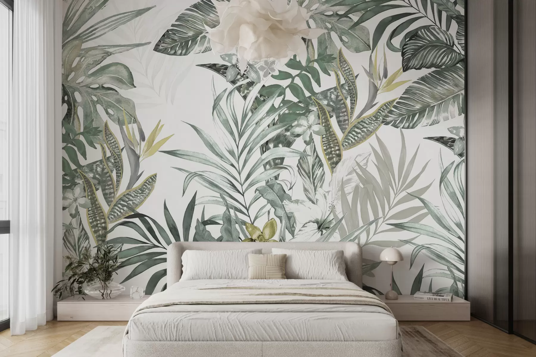 murales de pared Diseño digital y textil de patrones u94199