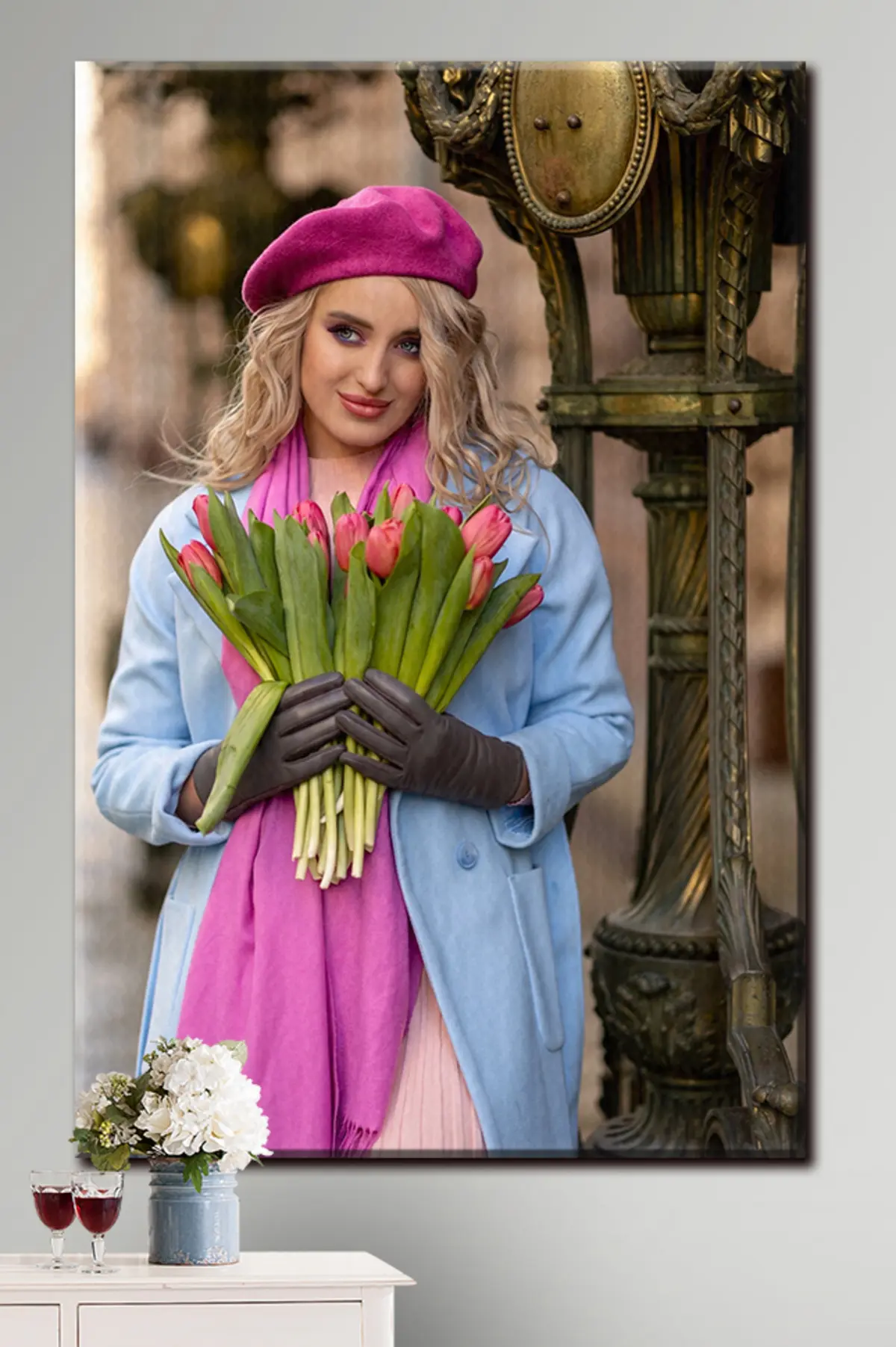 murales de pared Foto con mi foto s33119