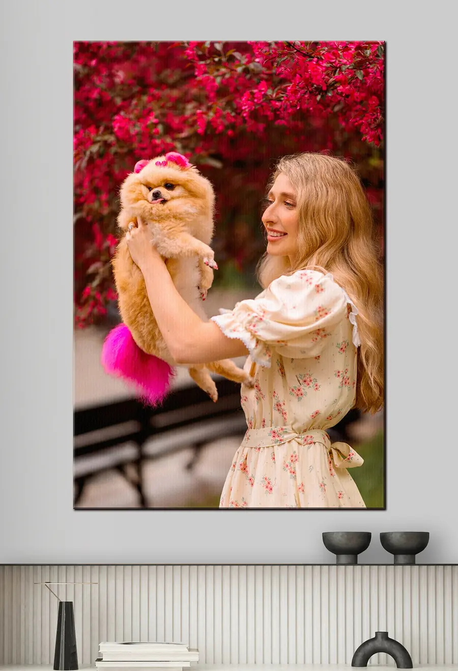 murales de pared Cuadros a partir de fotos de mascotas sobre lienzo s33142