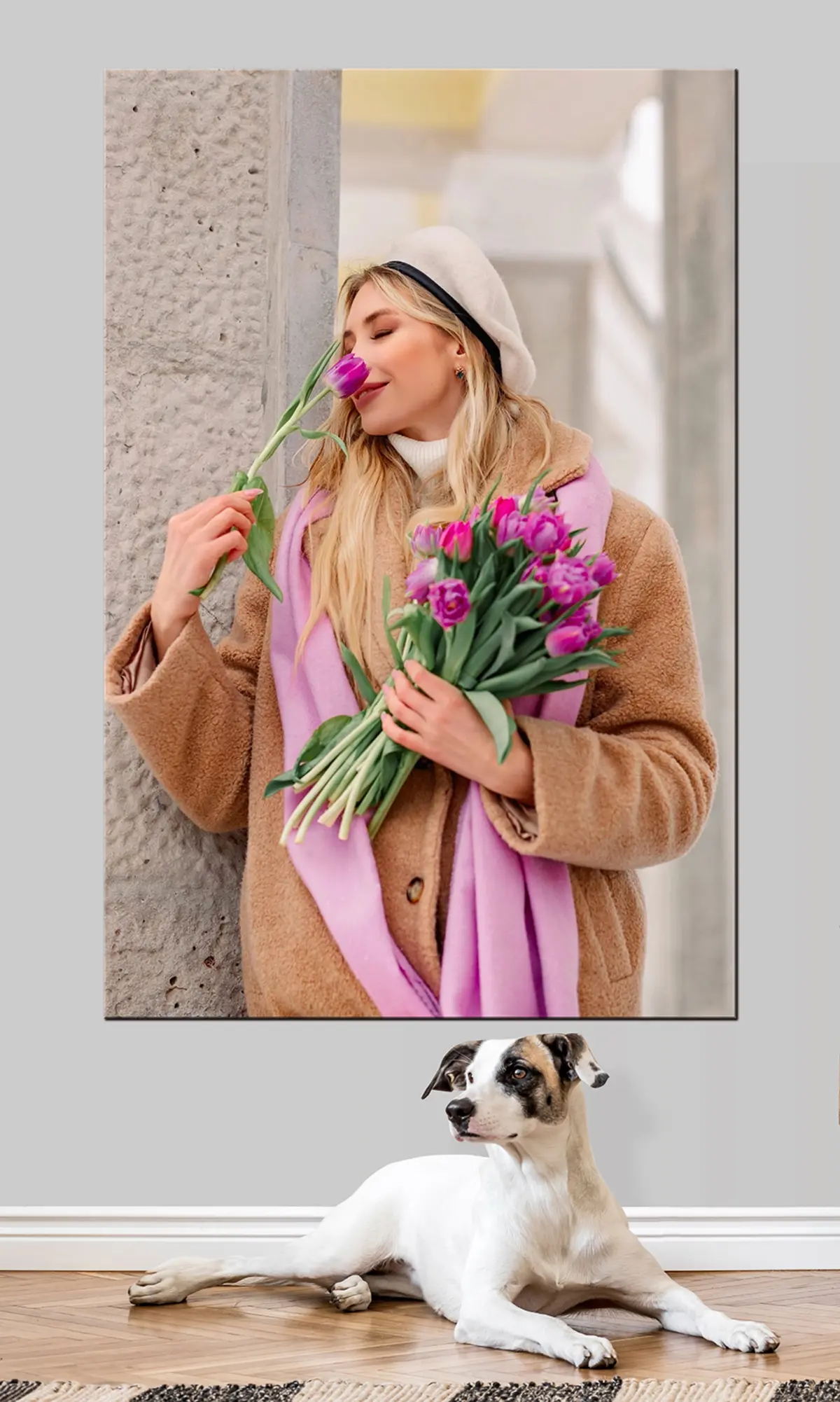 murales de pared Foto con mi foto s33163