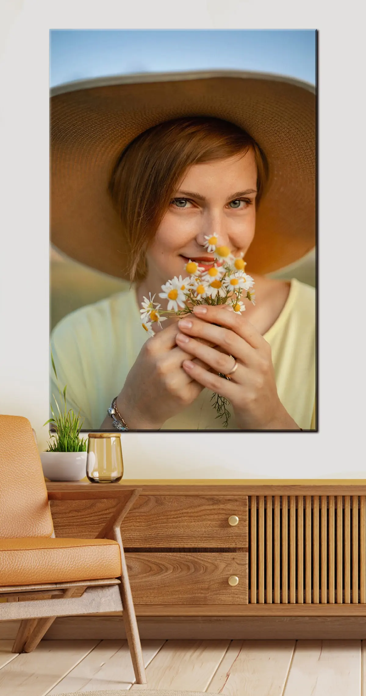 murales de pared Hacer un cuadro a partir de una foto s33170