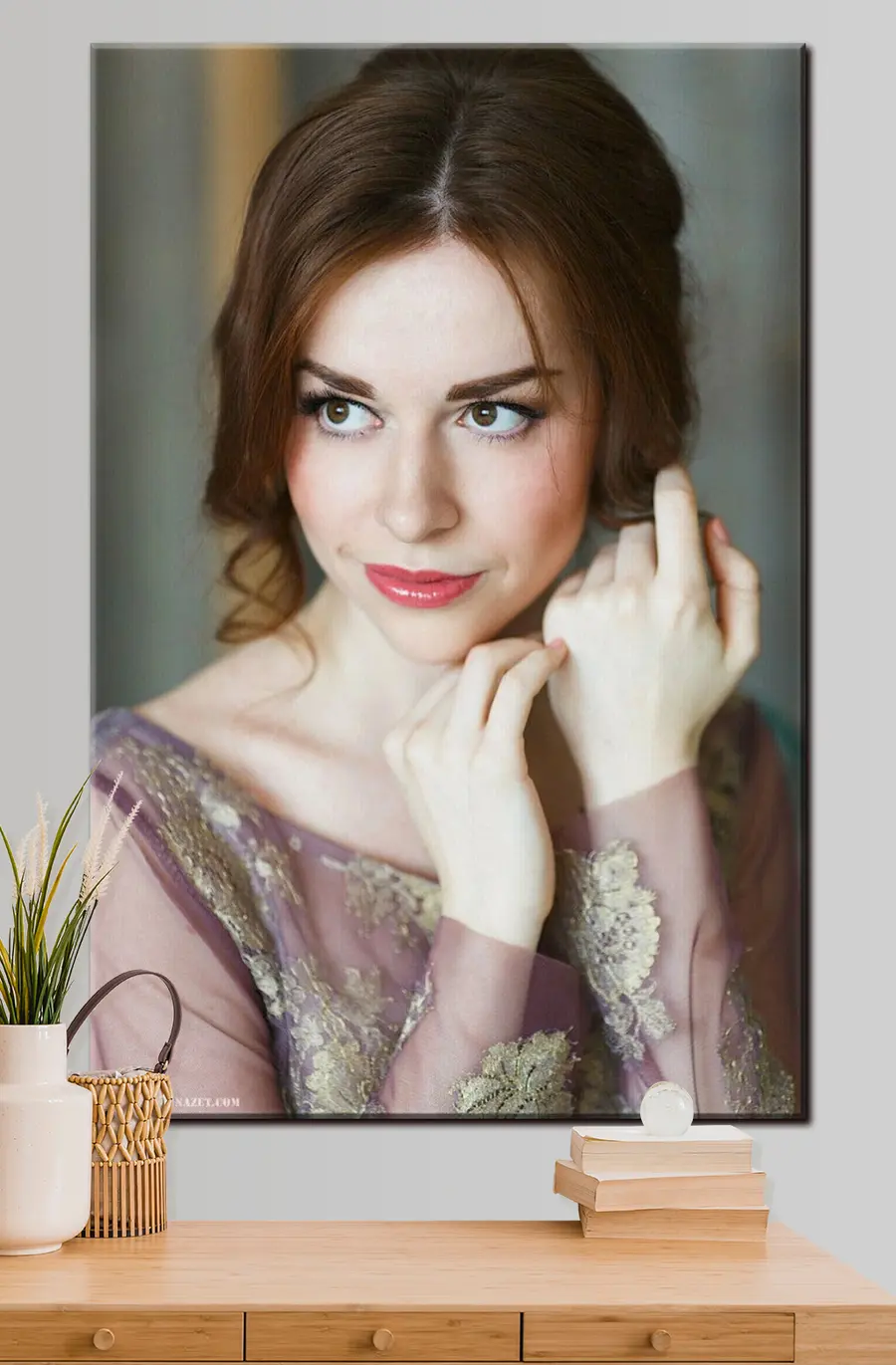 murales de pared Diseñar una foto como cuadro s33196