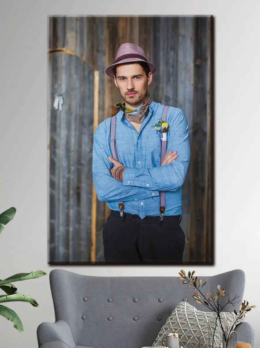 murales de pared Foto en lienzo por encargo s33201