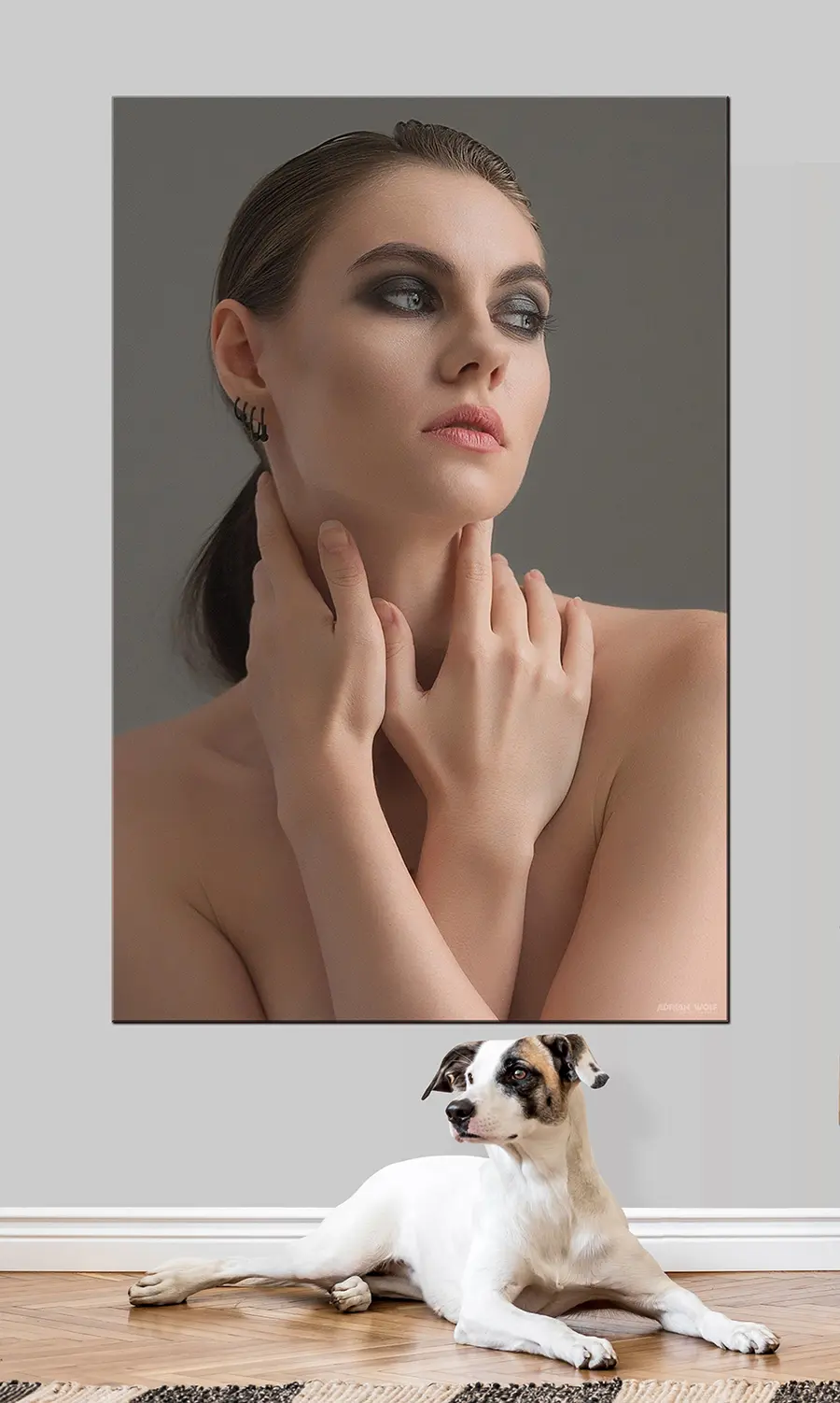 murales de pared Foto con mi foto s33204