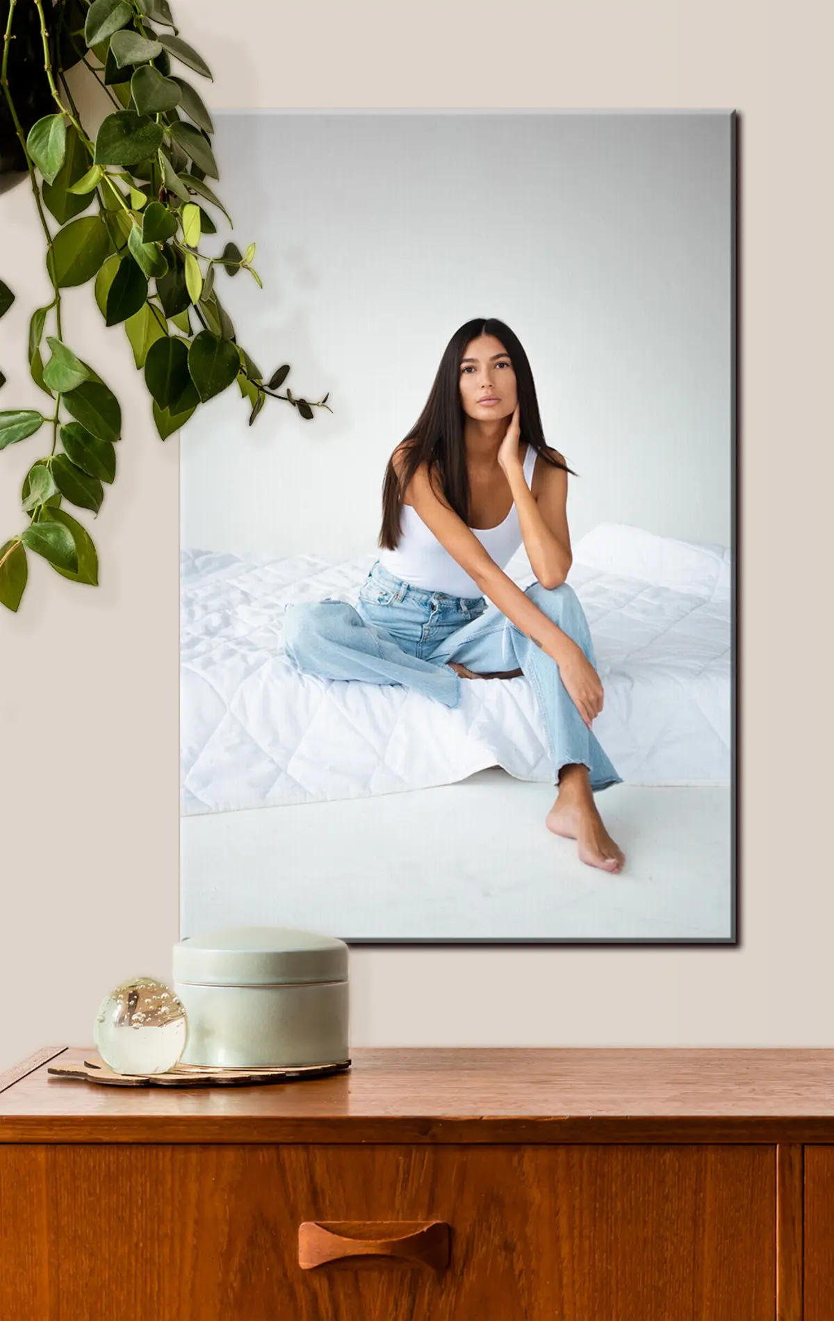 murales de pared Crear un cuadro a partir de tu foto en lienzo s33207