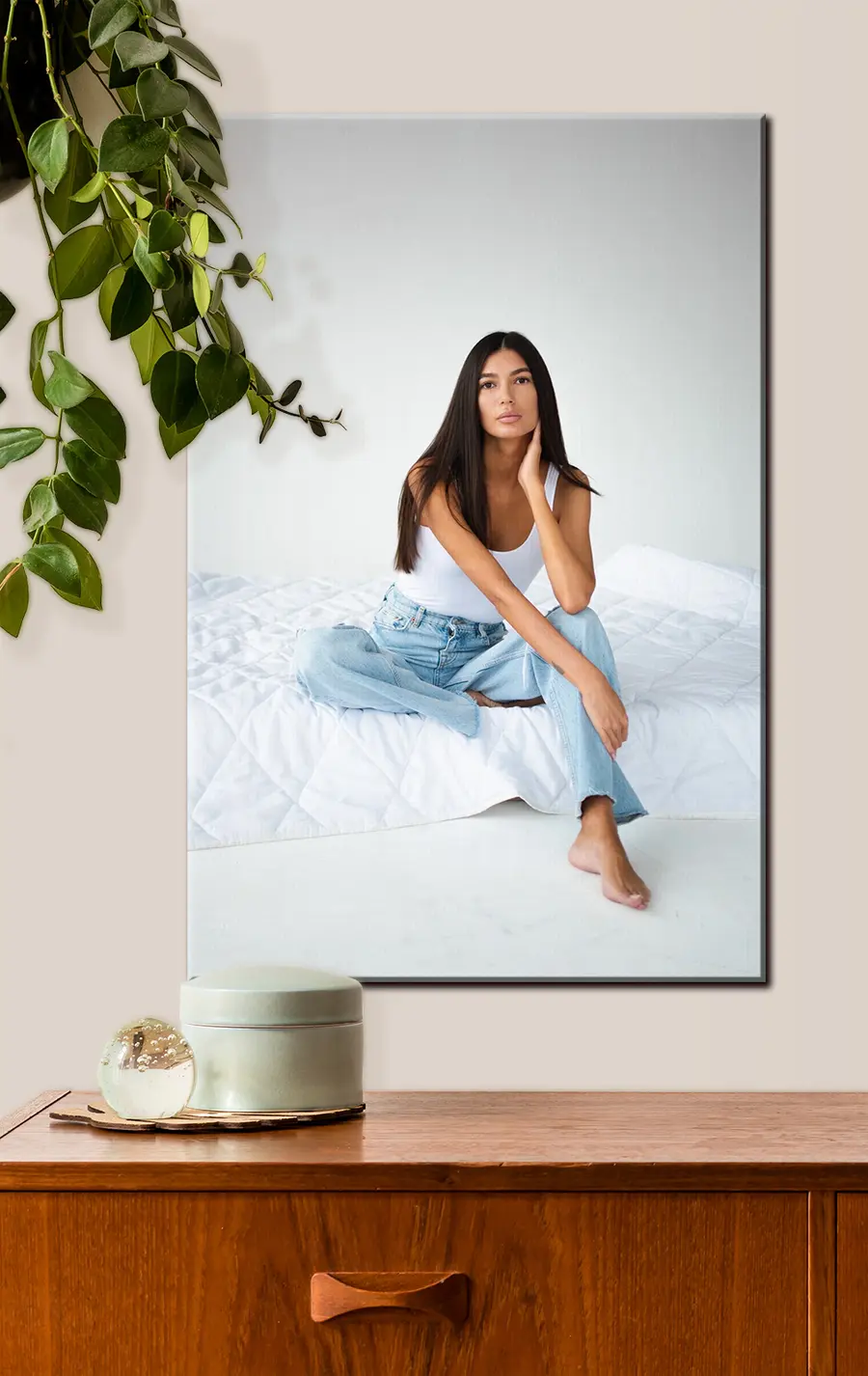 murales de pared Crear un cuadro a partir de tu foto en lienzo s33207