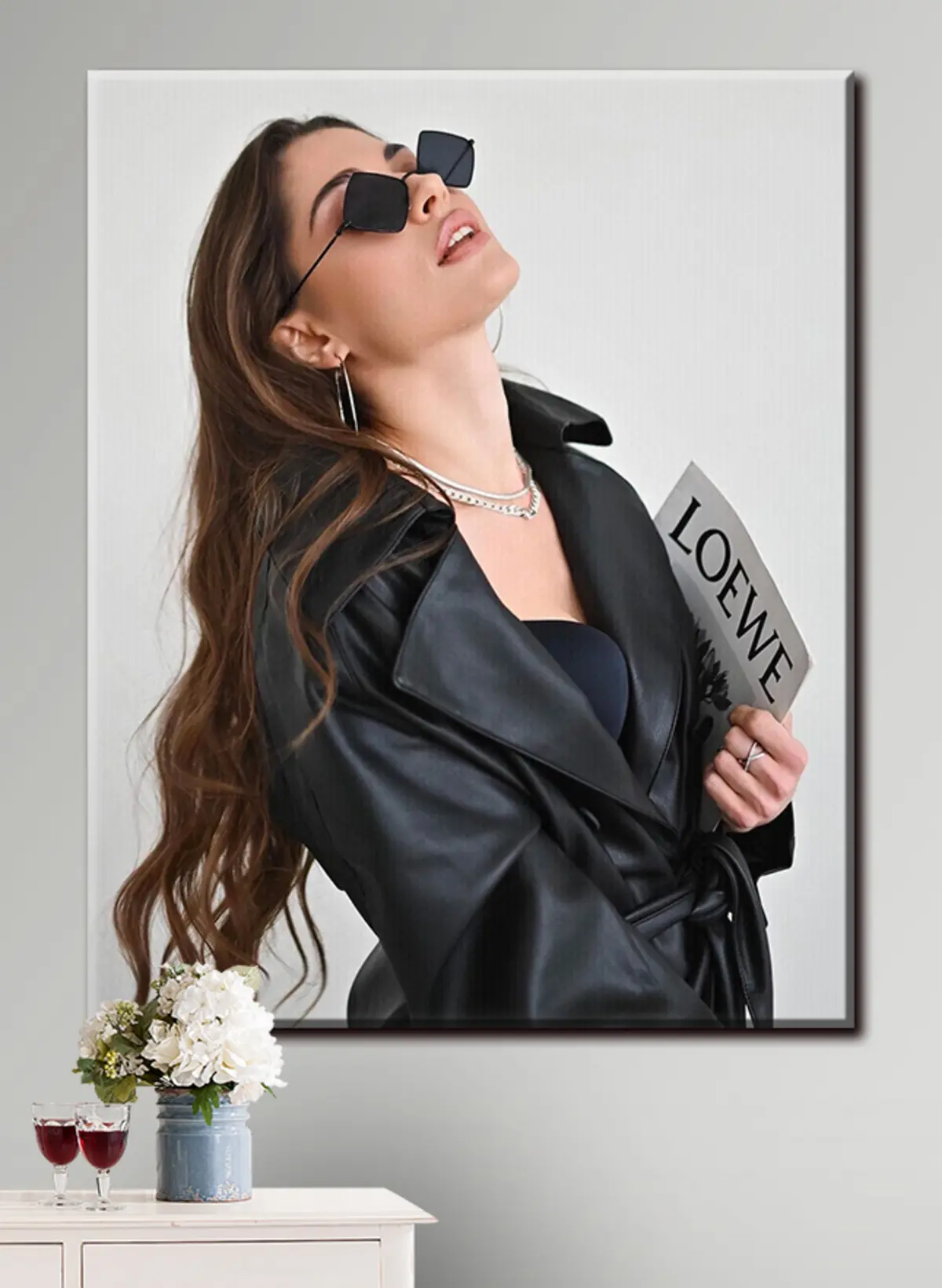 murales de pared Haga un cuadro en lienzo a partir de su fotografía s33220