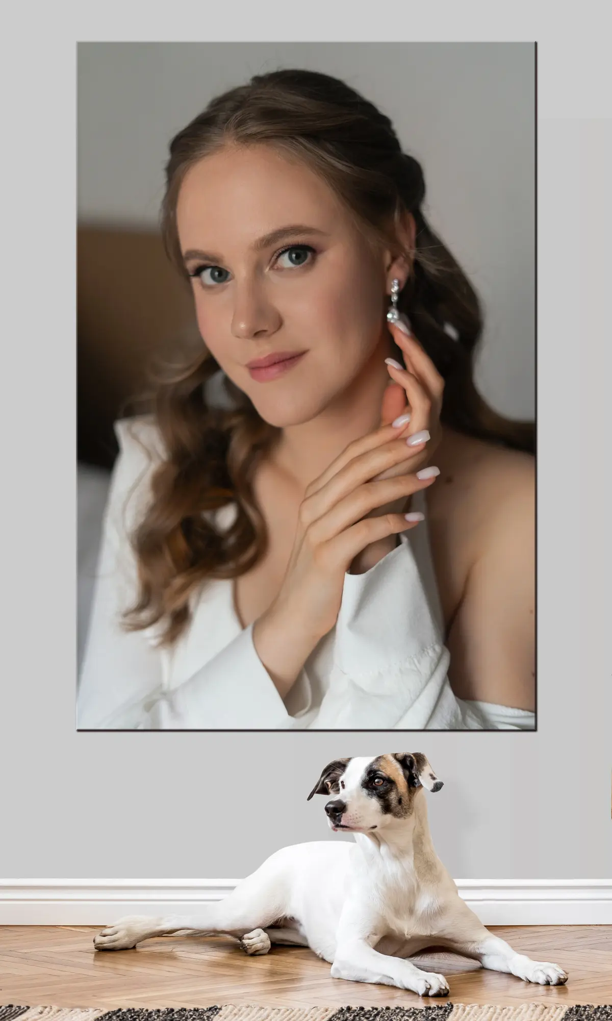 murales de pared Imagen de una foto como regalo para un aniversario s33224