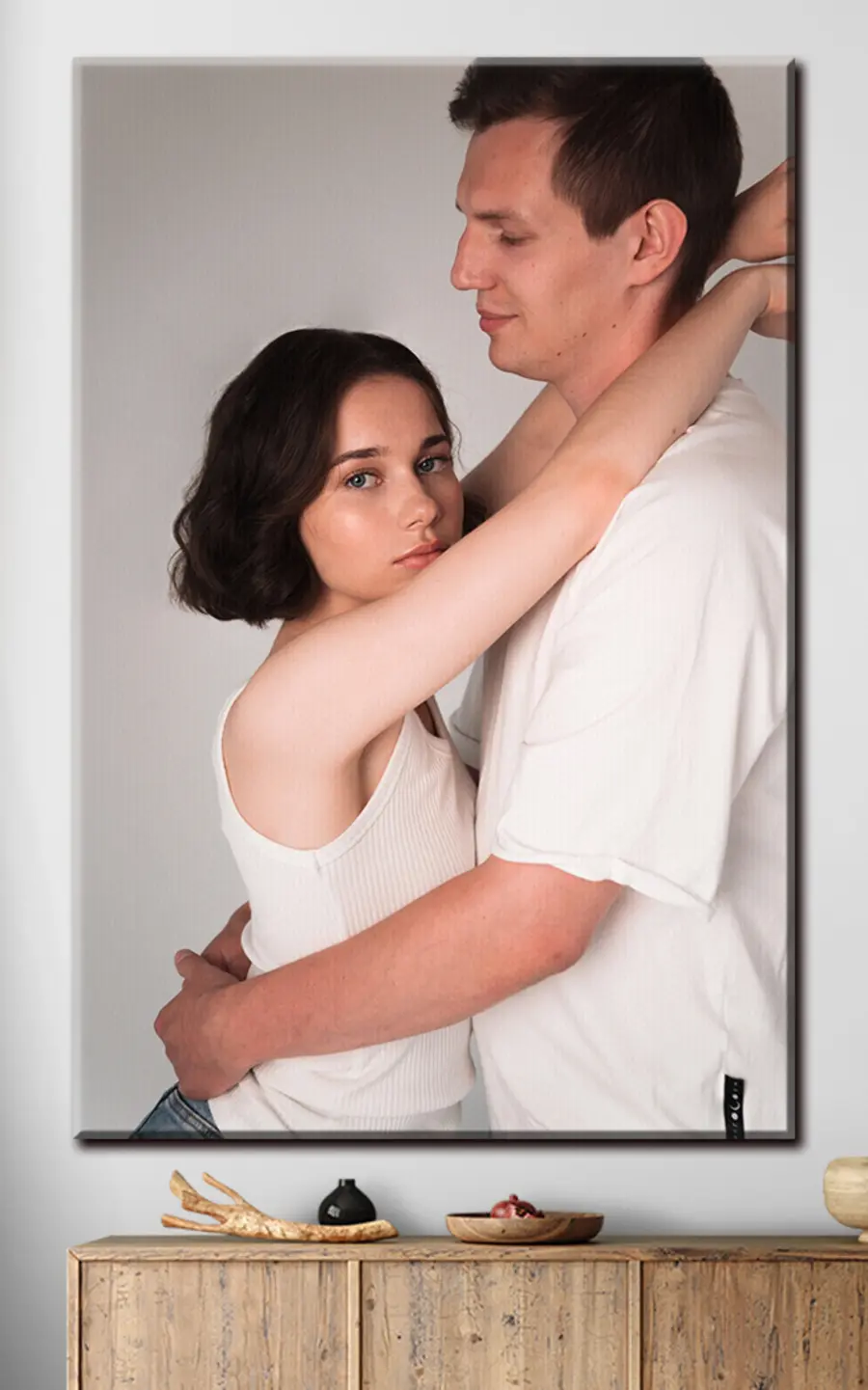 murales de pared Foto retrato en lienzo con entrega s33237