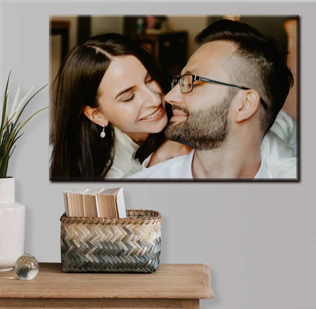 murales de pared Hacer un cuadro a partir de una foto s33254