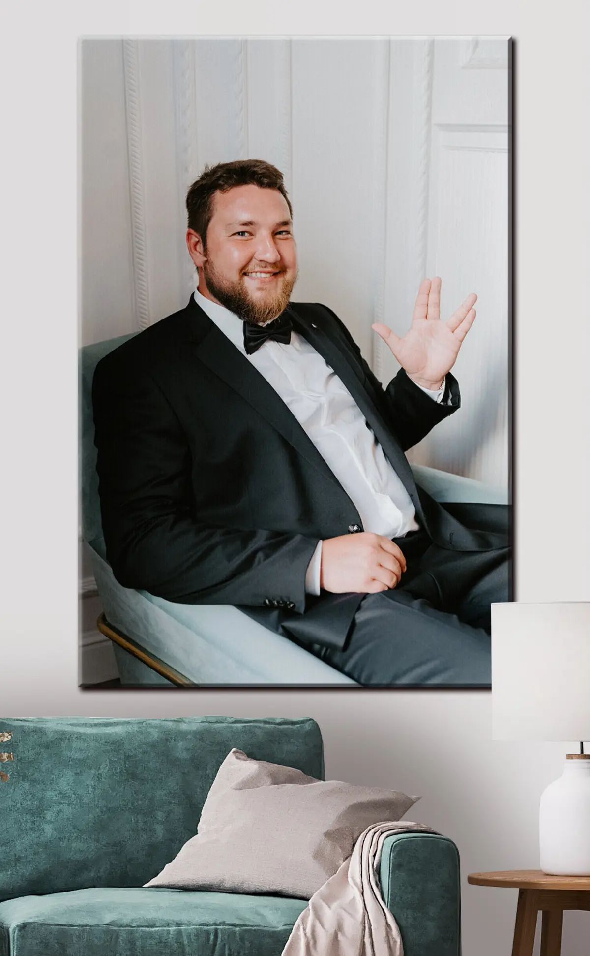 murales de pared Diseñar una foto como cuadro s33259