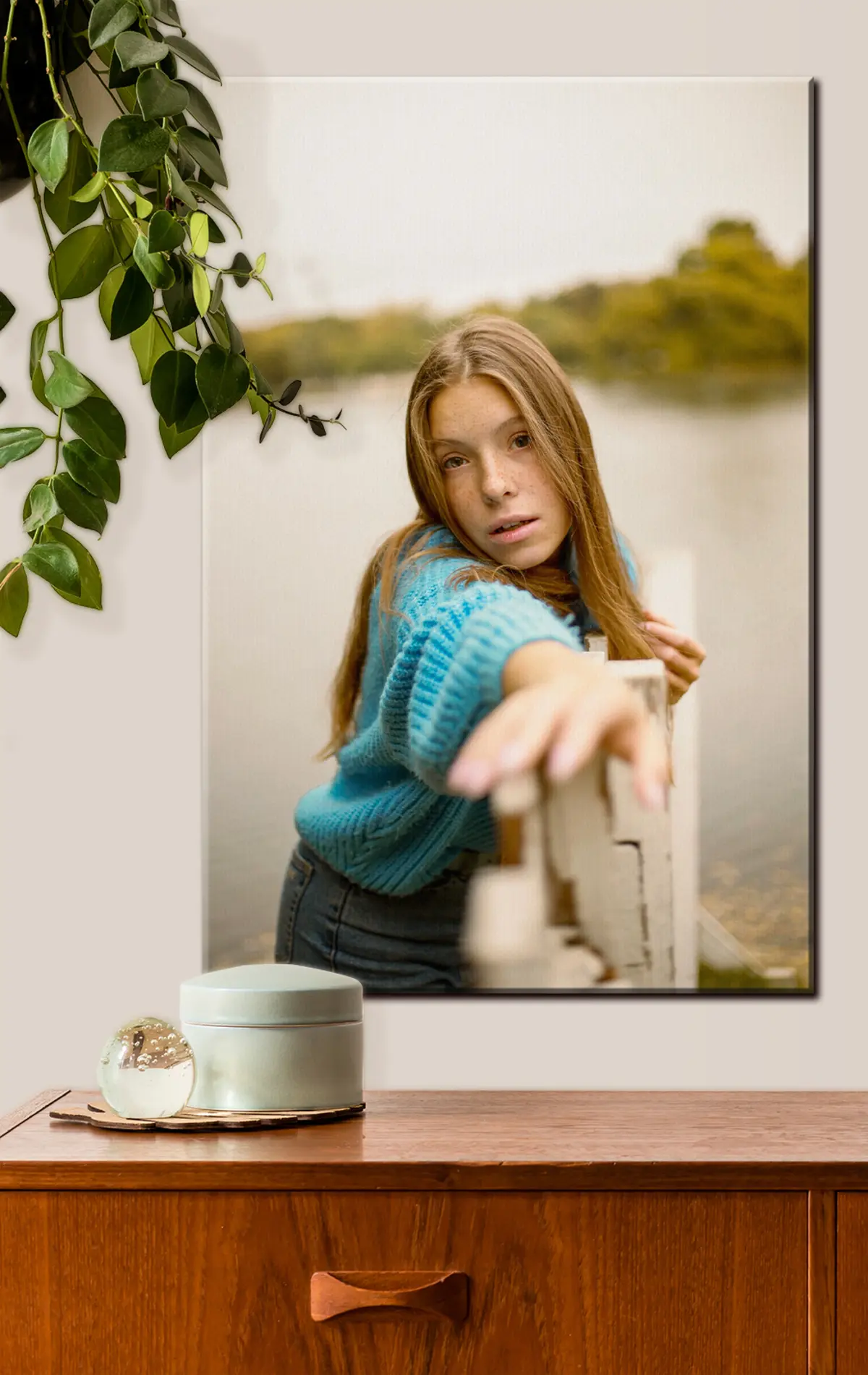 murales de pared Foto con mi foto s33267