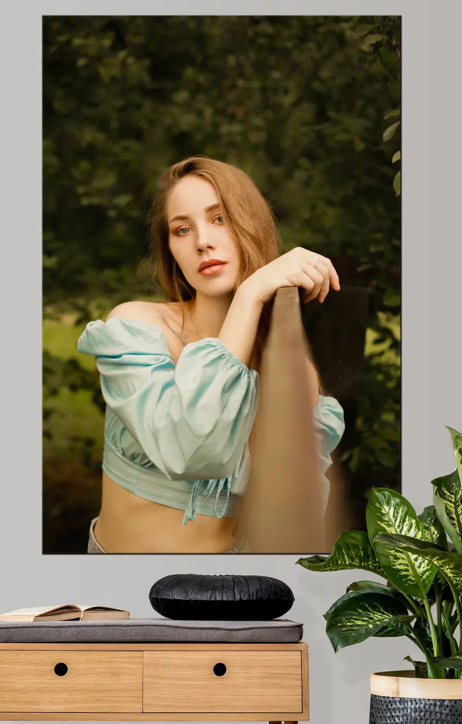 murales de pared Crear un cuadro a partir de tu foto en lienzo s33270