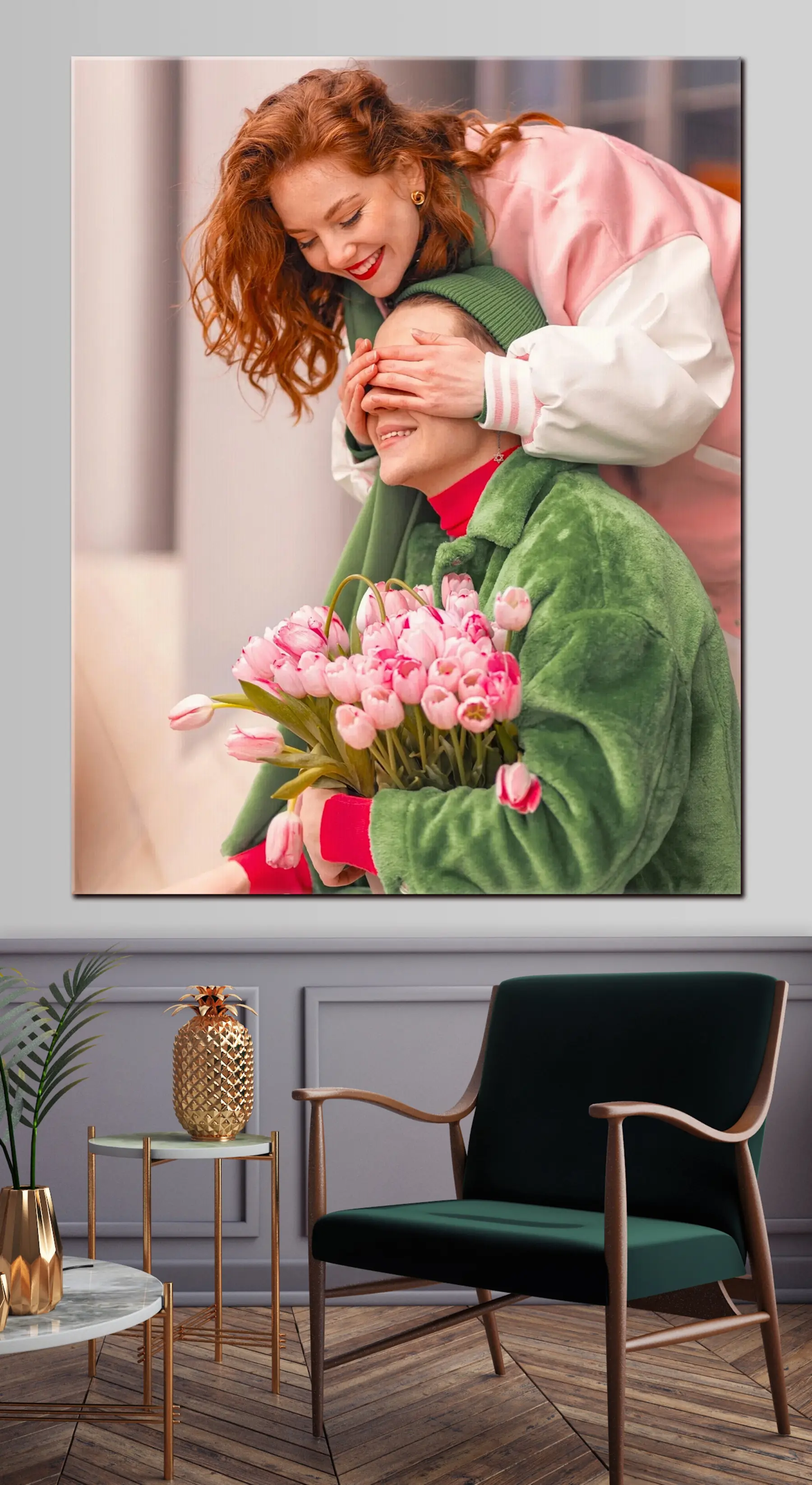 murales de pared Crea un cuadro artístico a partir de tu foto s33279