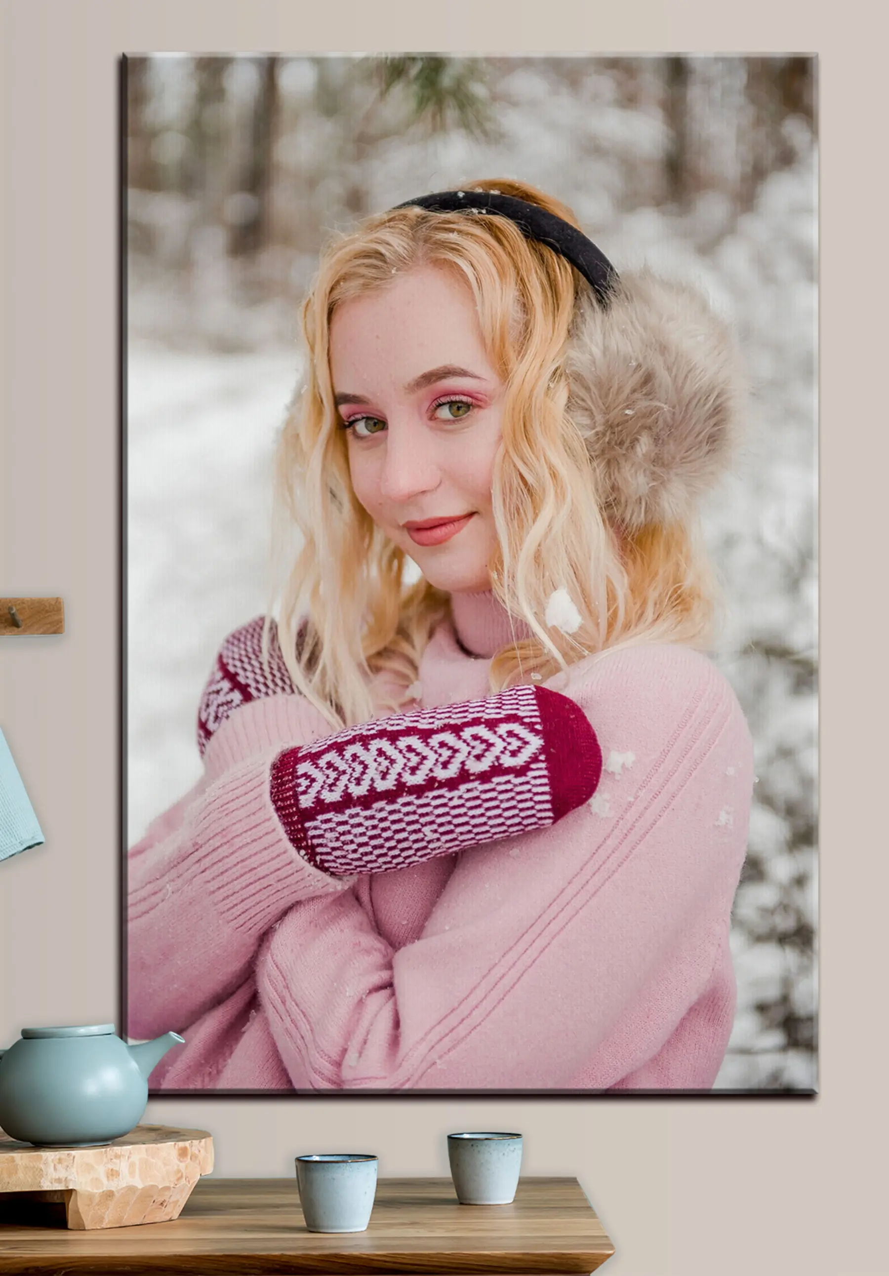 murales de pared Crear un cuadro a partir de una fotografía s33341