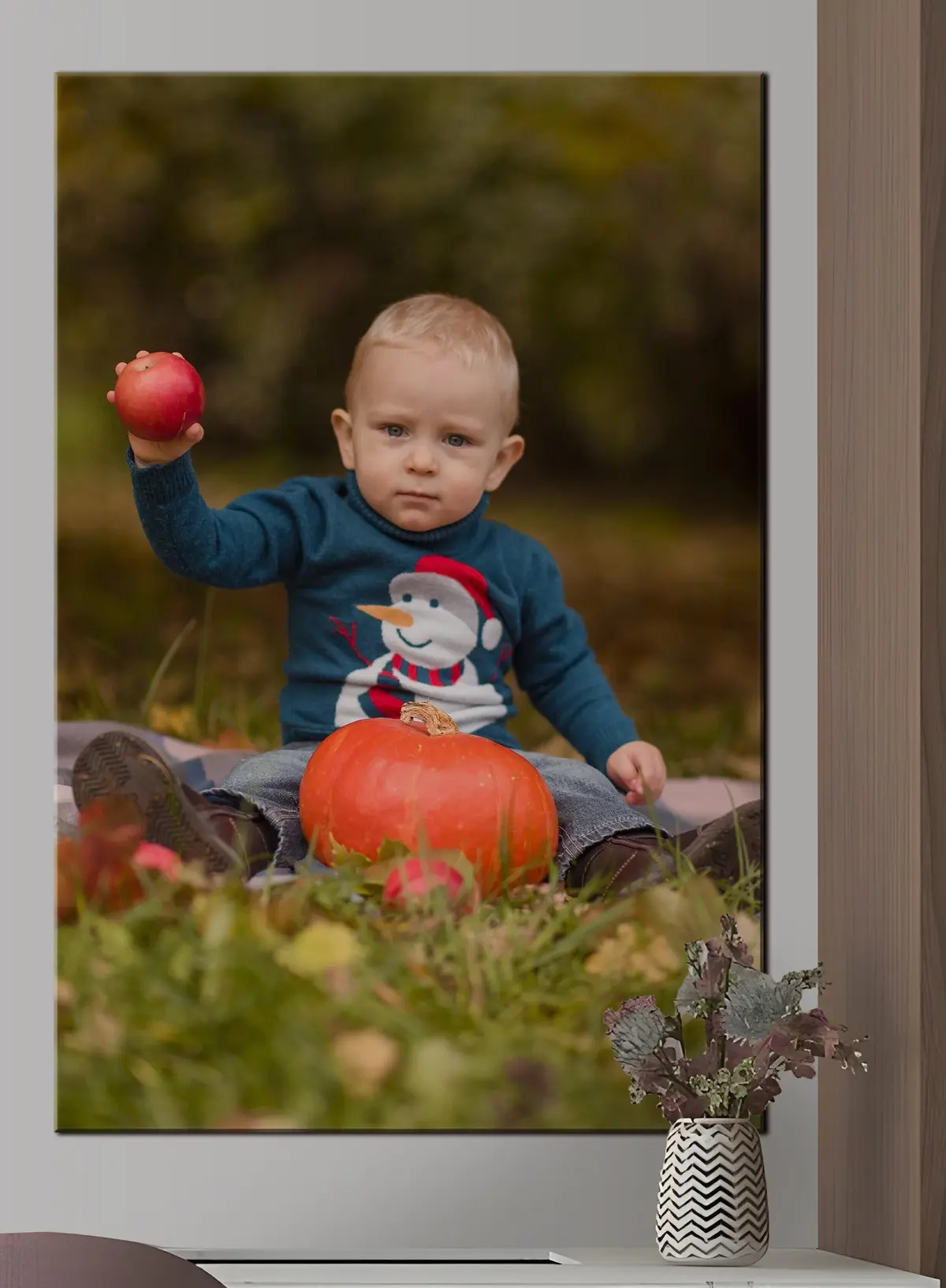 murales de pared Diseñar una foto como cuadro s33342