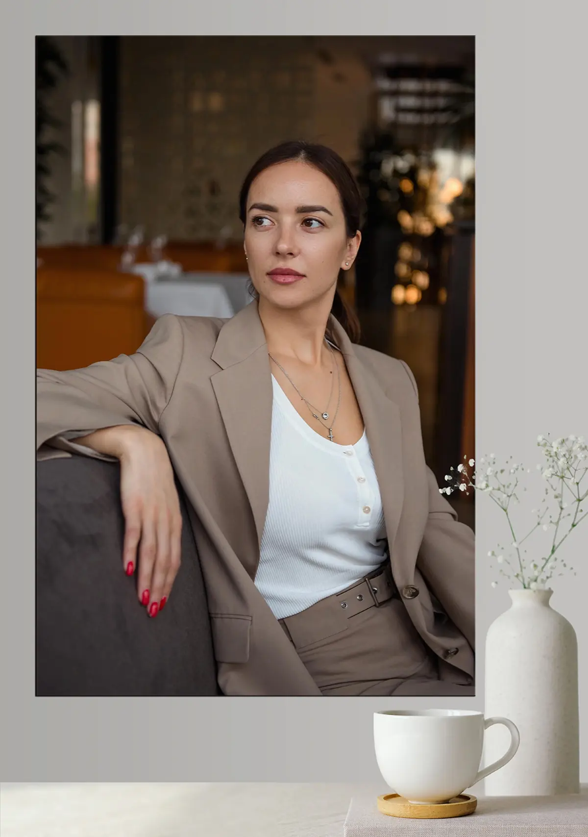 murales de pared Foto en lienzo por encargo s33347