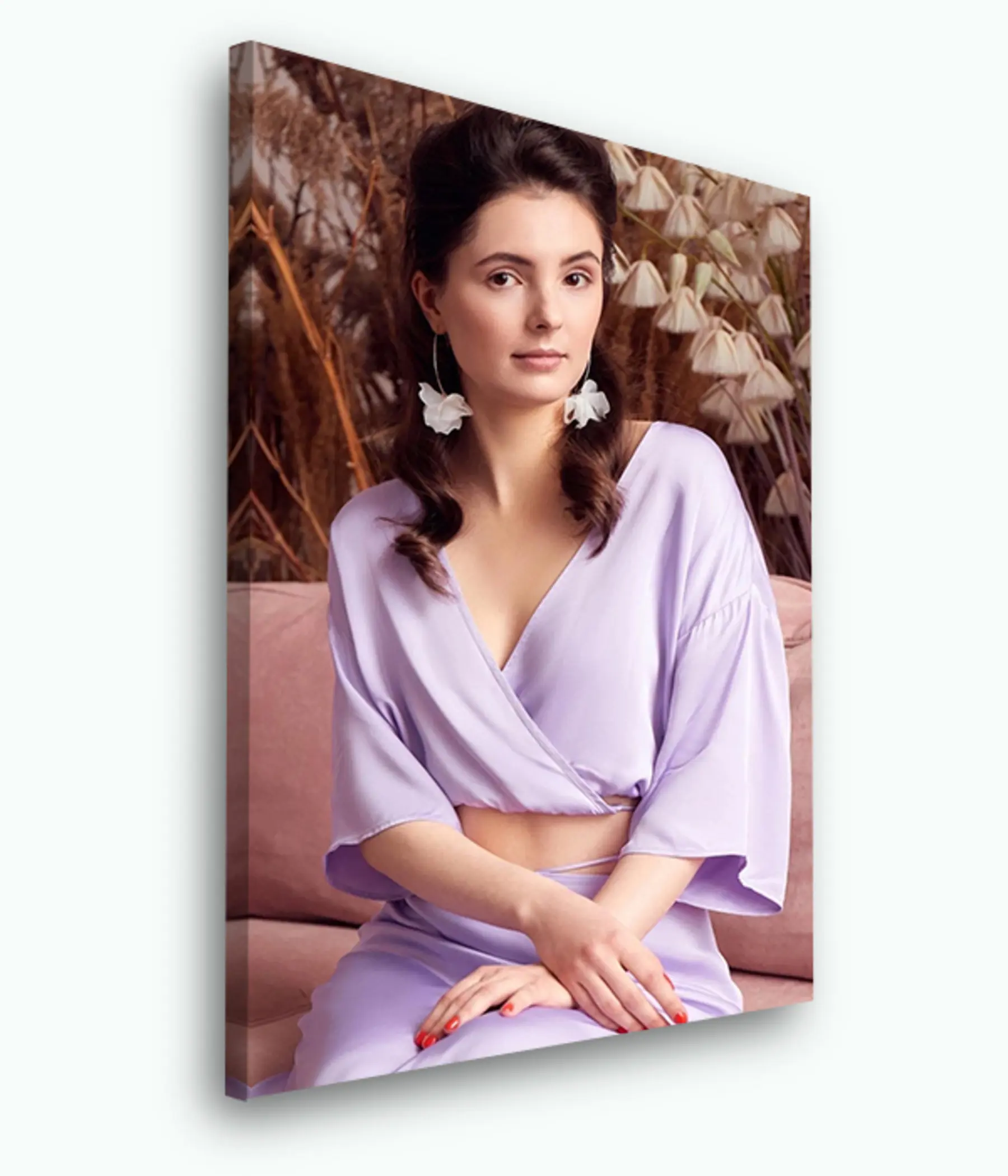 murales de pared Retratos fotográficos sobre lienzo s33365