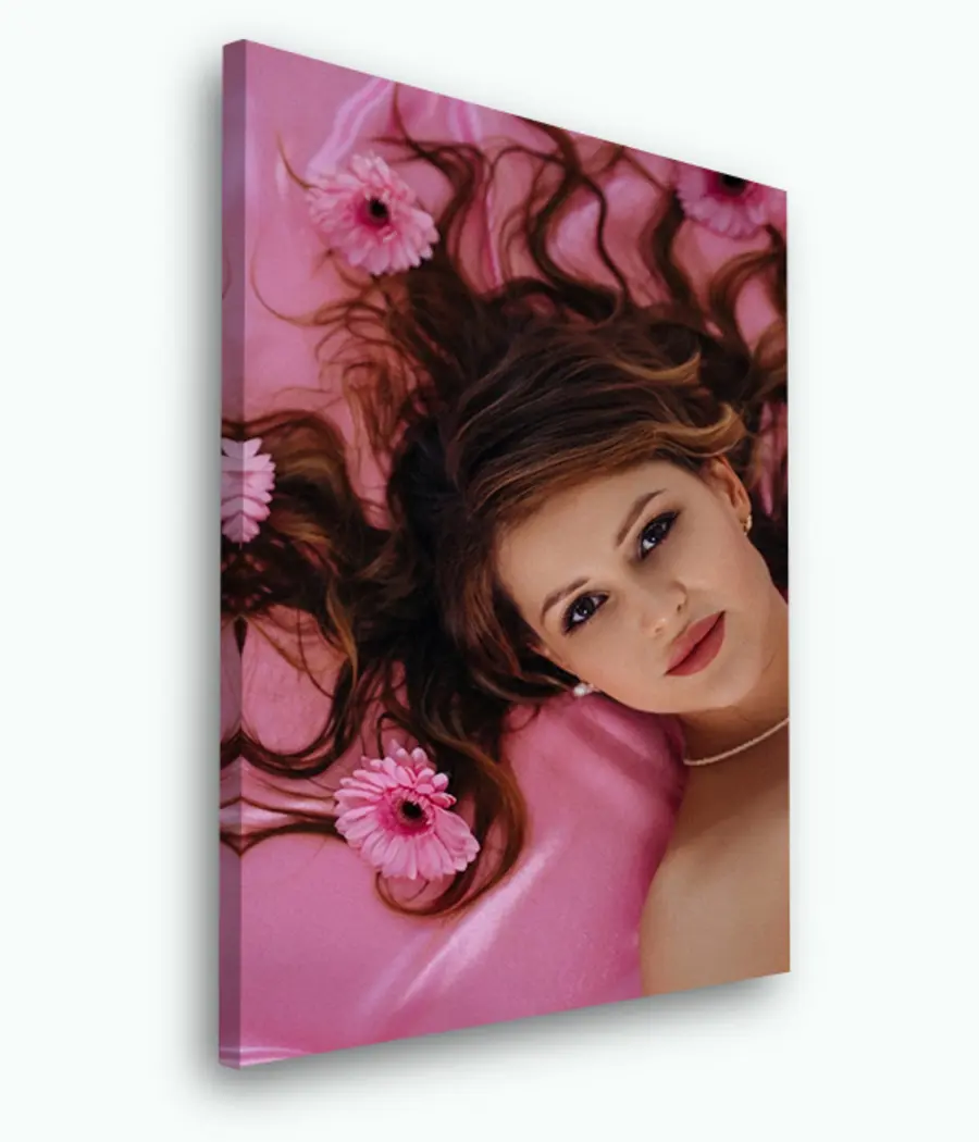 murales de pared Hacer un retrato fotográfico sobre lienzo s33407