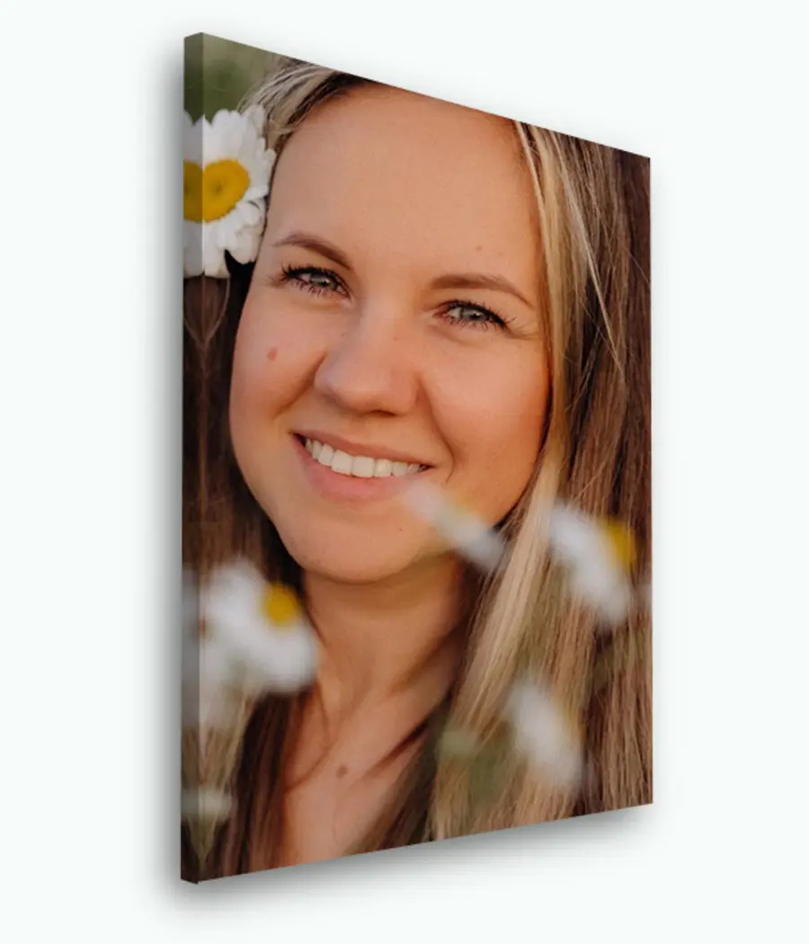 murales de pared Foto retrato en lienzo con entrega s33422