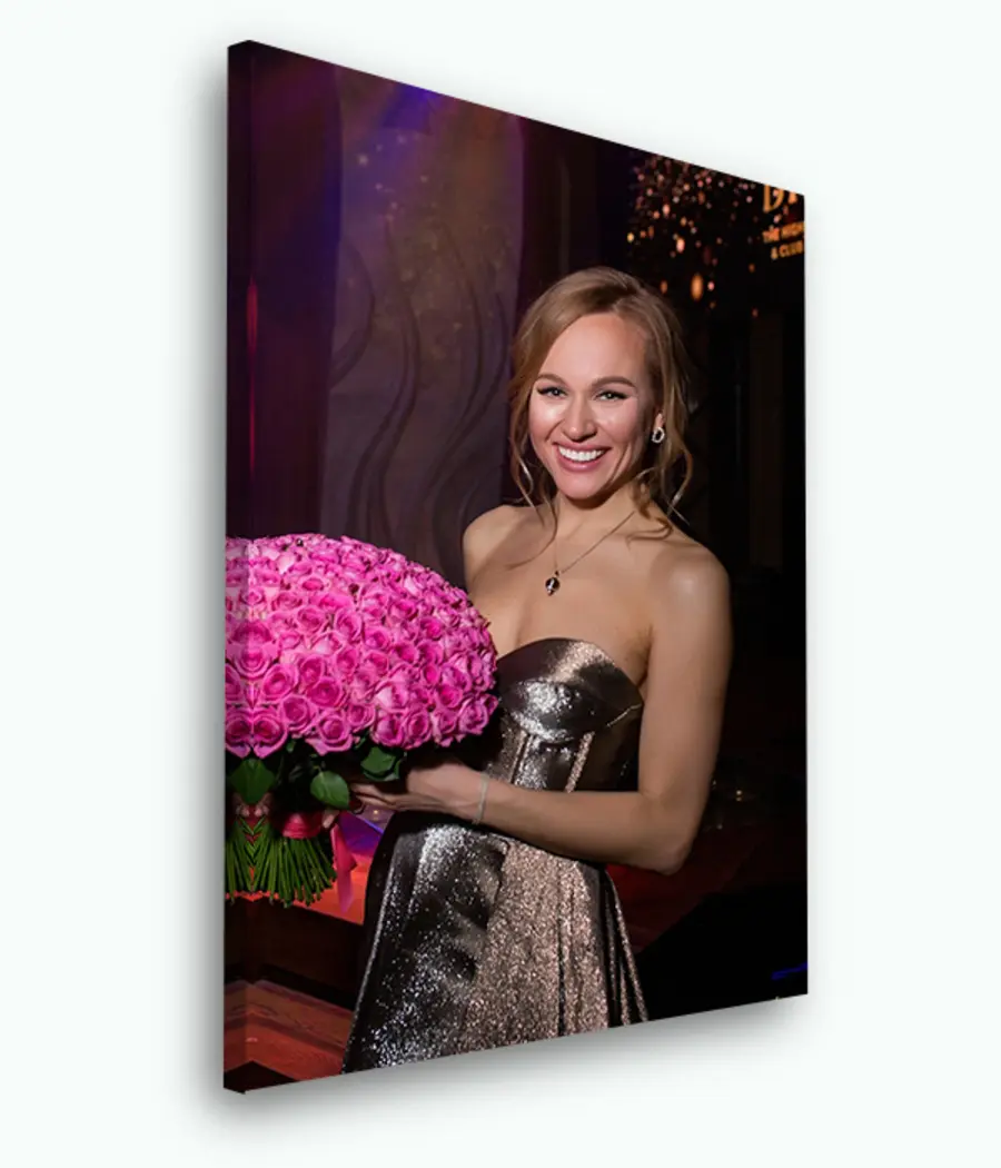 murales de pared Foto en lienzo por encargo s33452