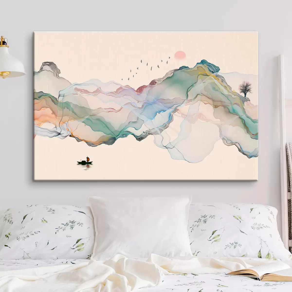 murales de pared Mundo, pendiente y pintura s32936