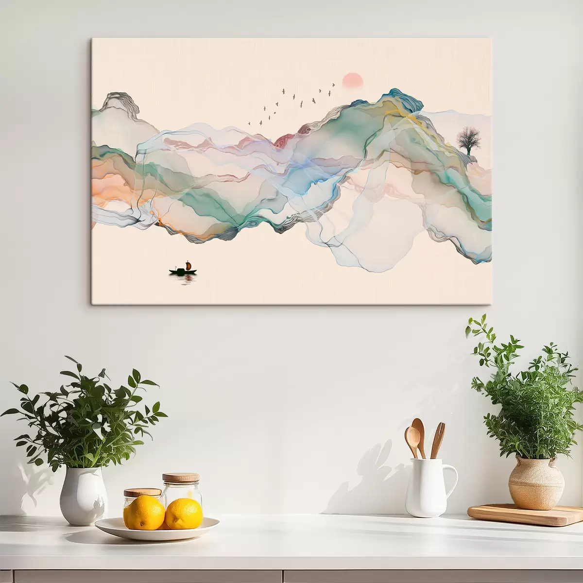 murales de pared Mundo, pendiente y pintura s32936