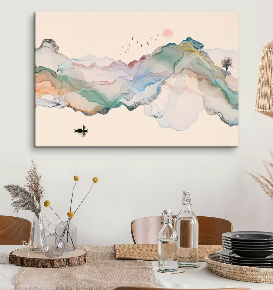 murales de pared Mundo, pendiente y pintura s32936