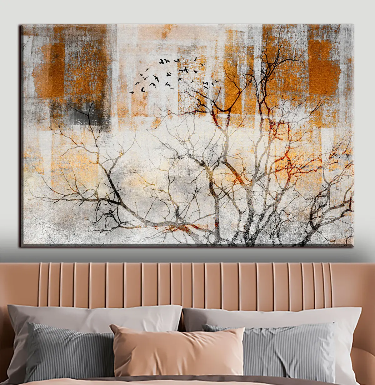 murales de pared Marrón, pintura y rectángulo s33076