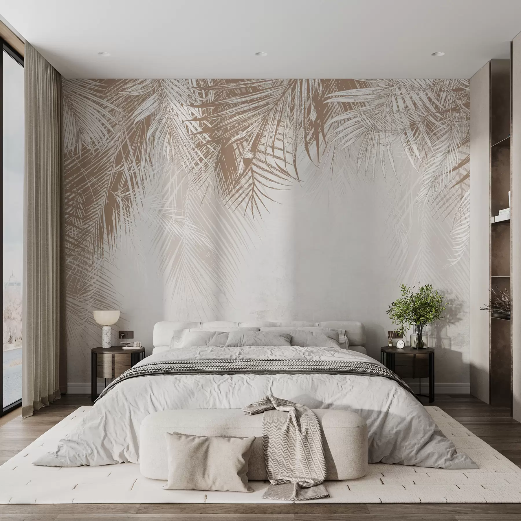 murales de pared arboles tropicales u94465