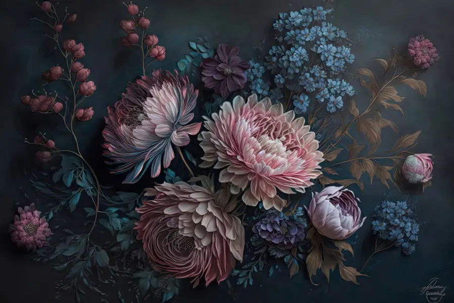 murales de pared ásteres nocturnos u75407