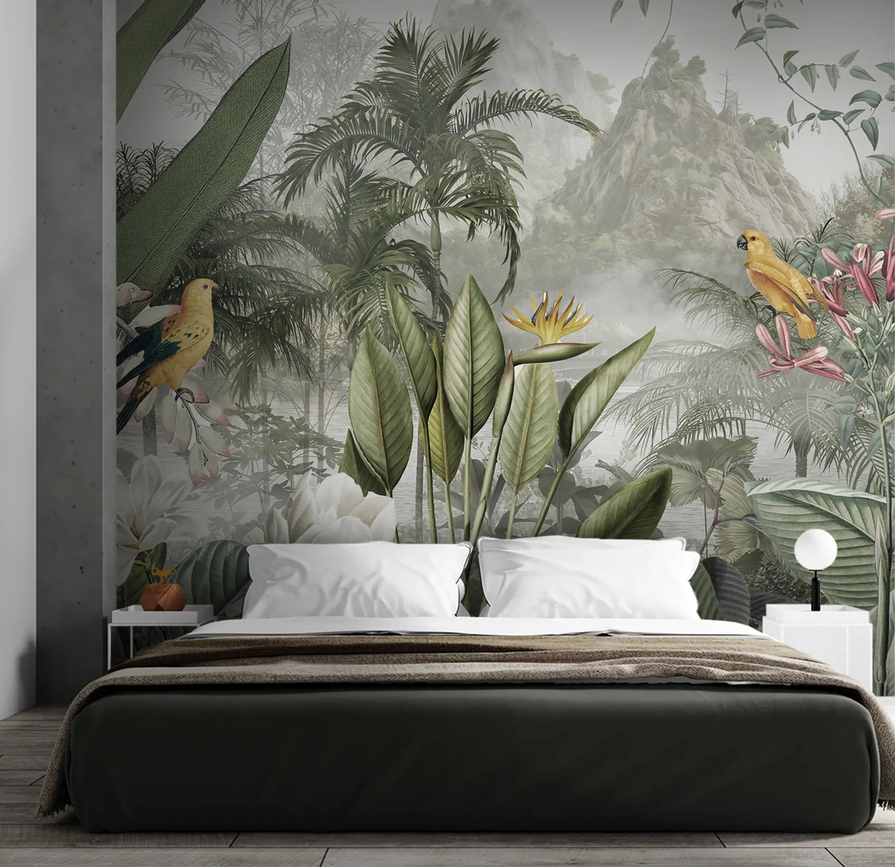 murales de pared selva tropical u95396