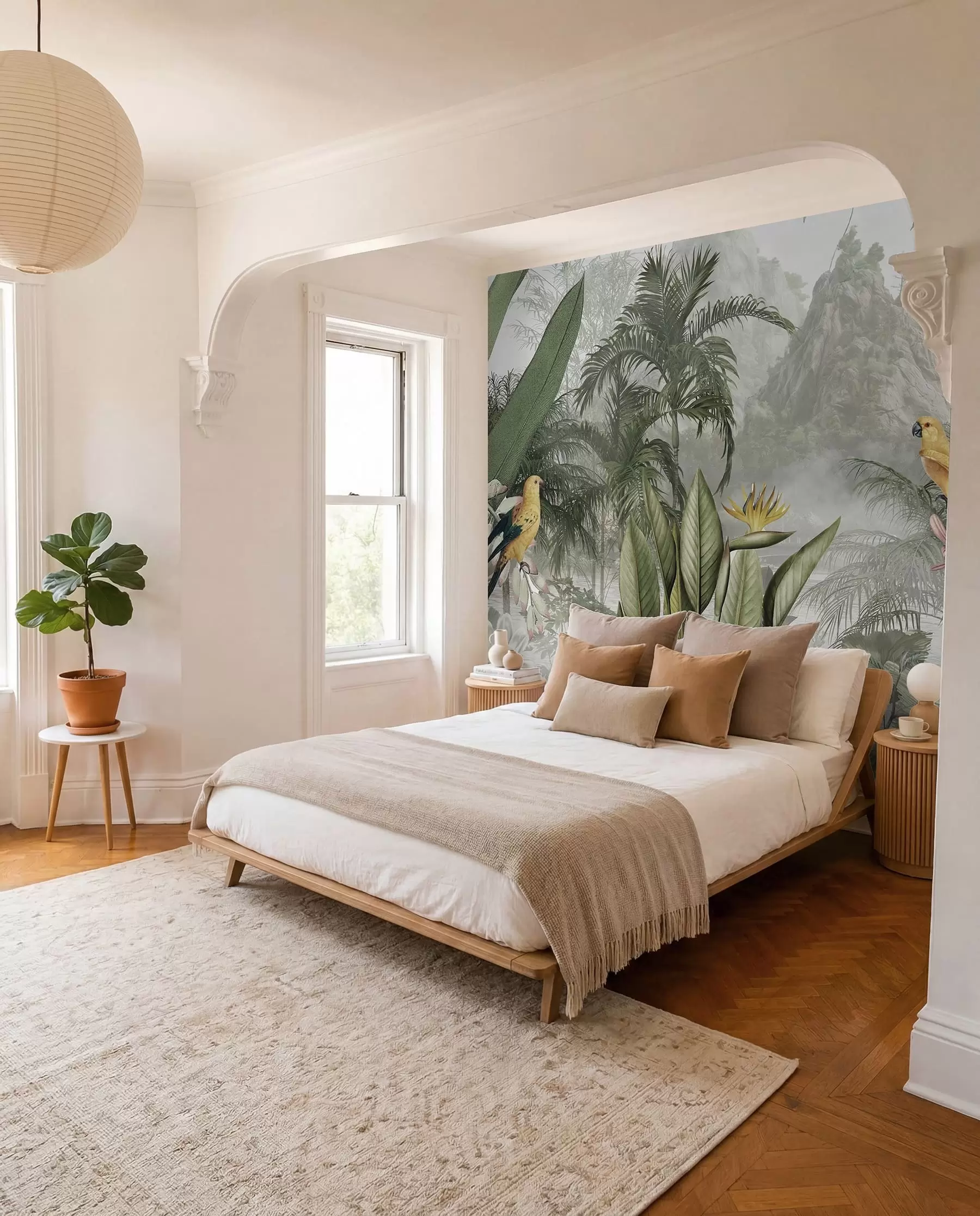 murales de pared selva tropical u95396