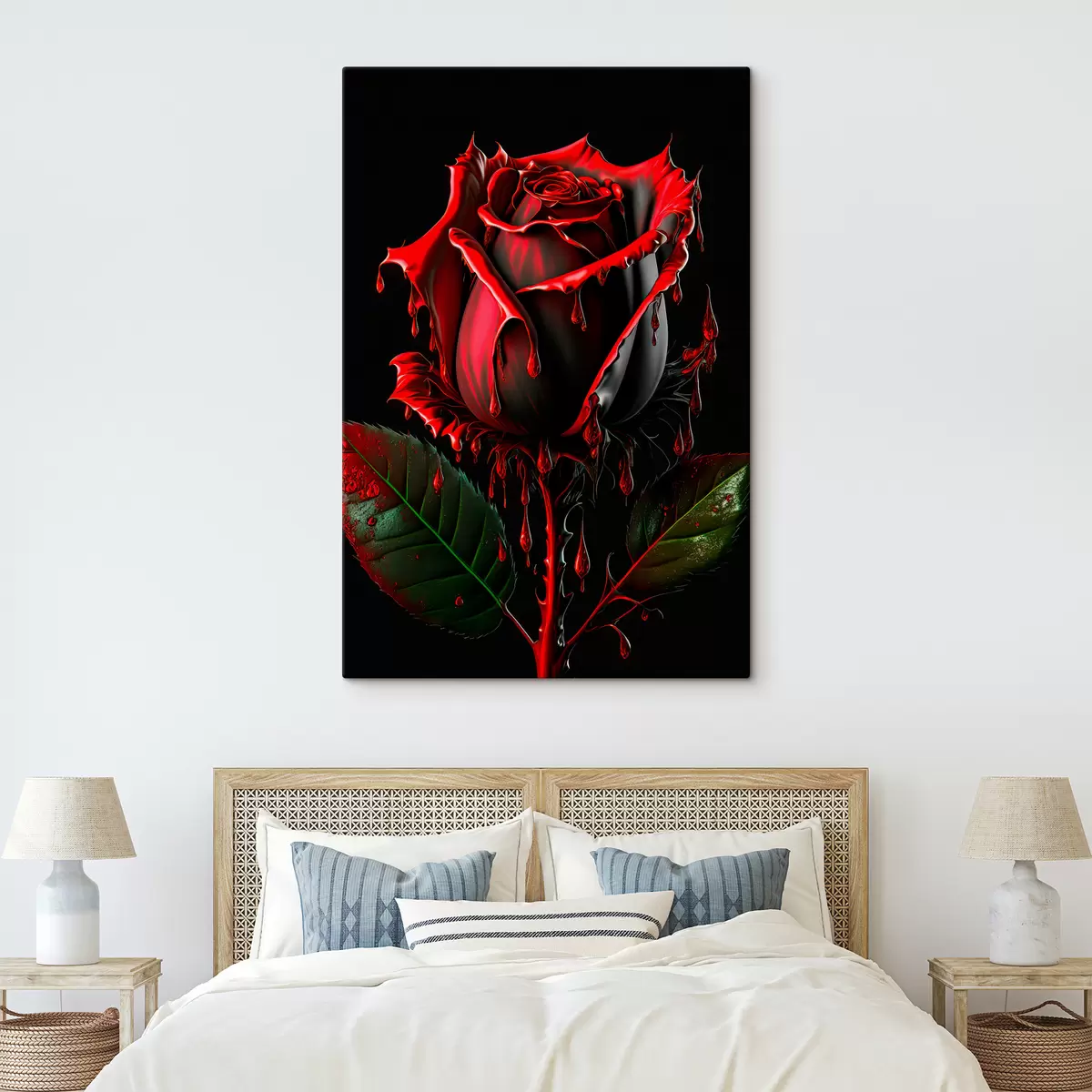 murales de pared Flor, planta y pétalo s33709