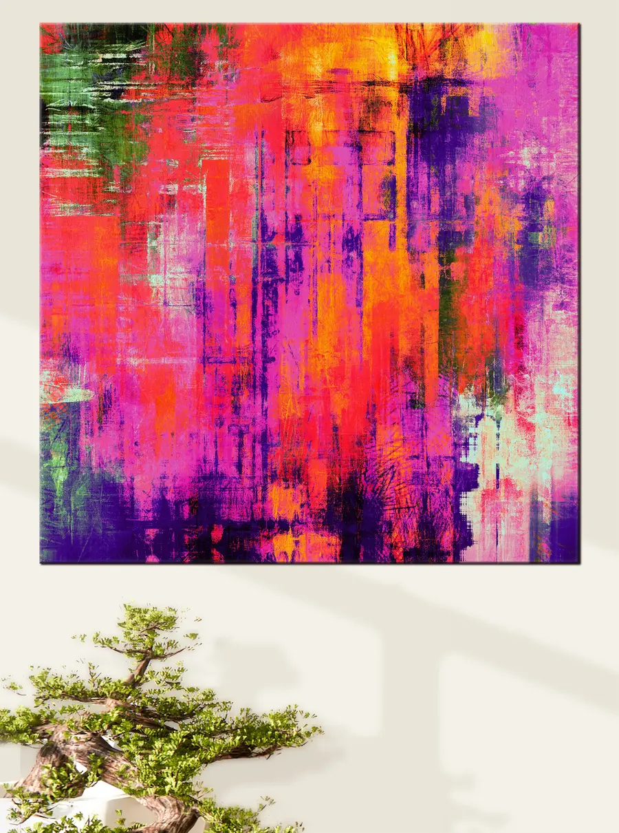 murales de pared Colorido, pintura y pintura artística s34054