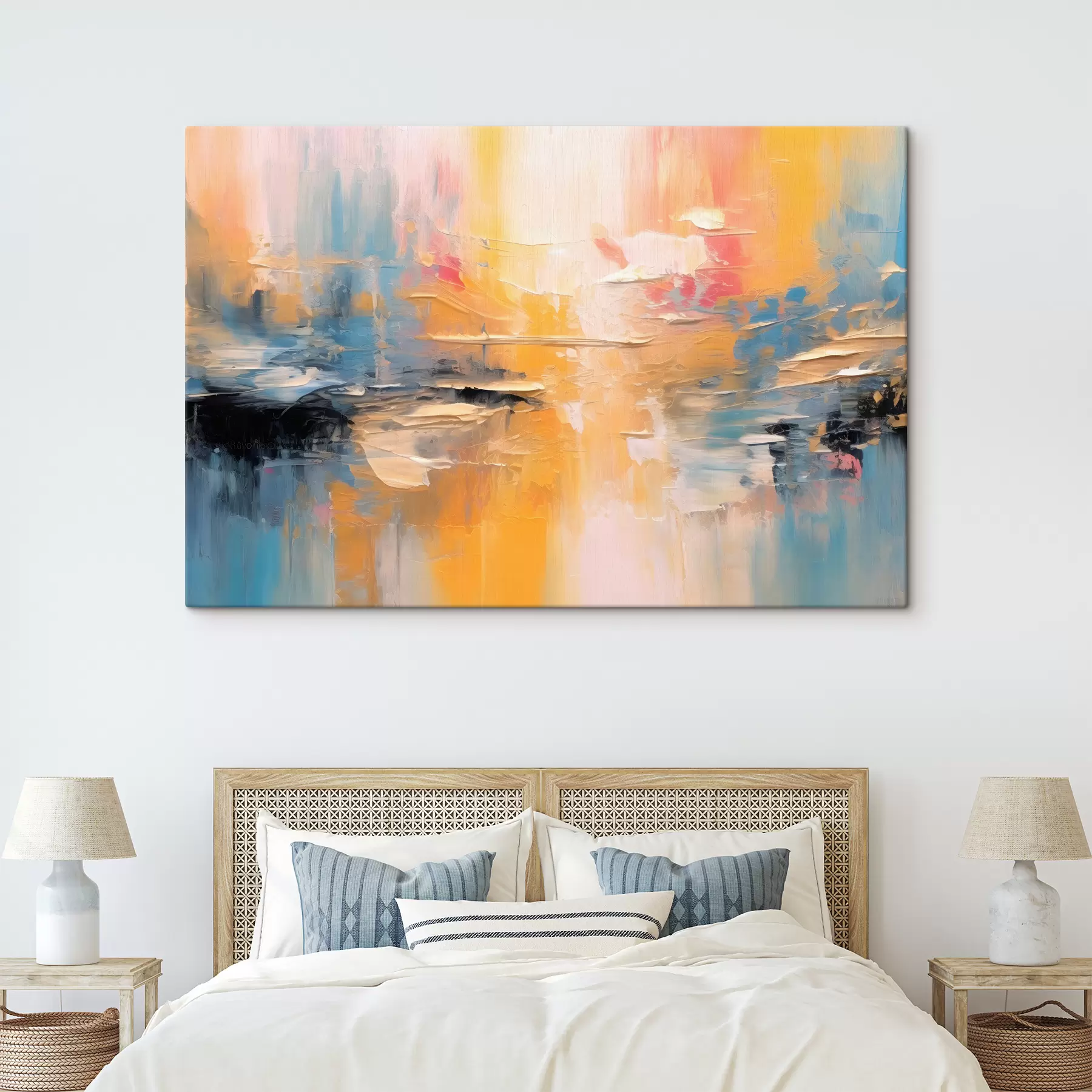 murales de pared Agua, cielo y pintura s34192