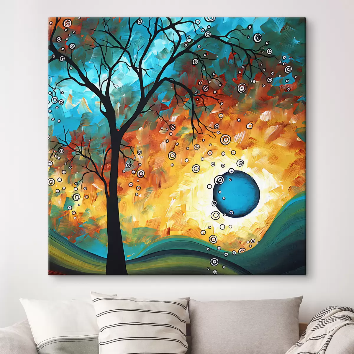 murales de pared Luz, naturaleza y líquido s34434