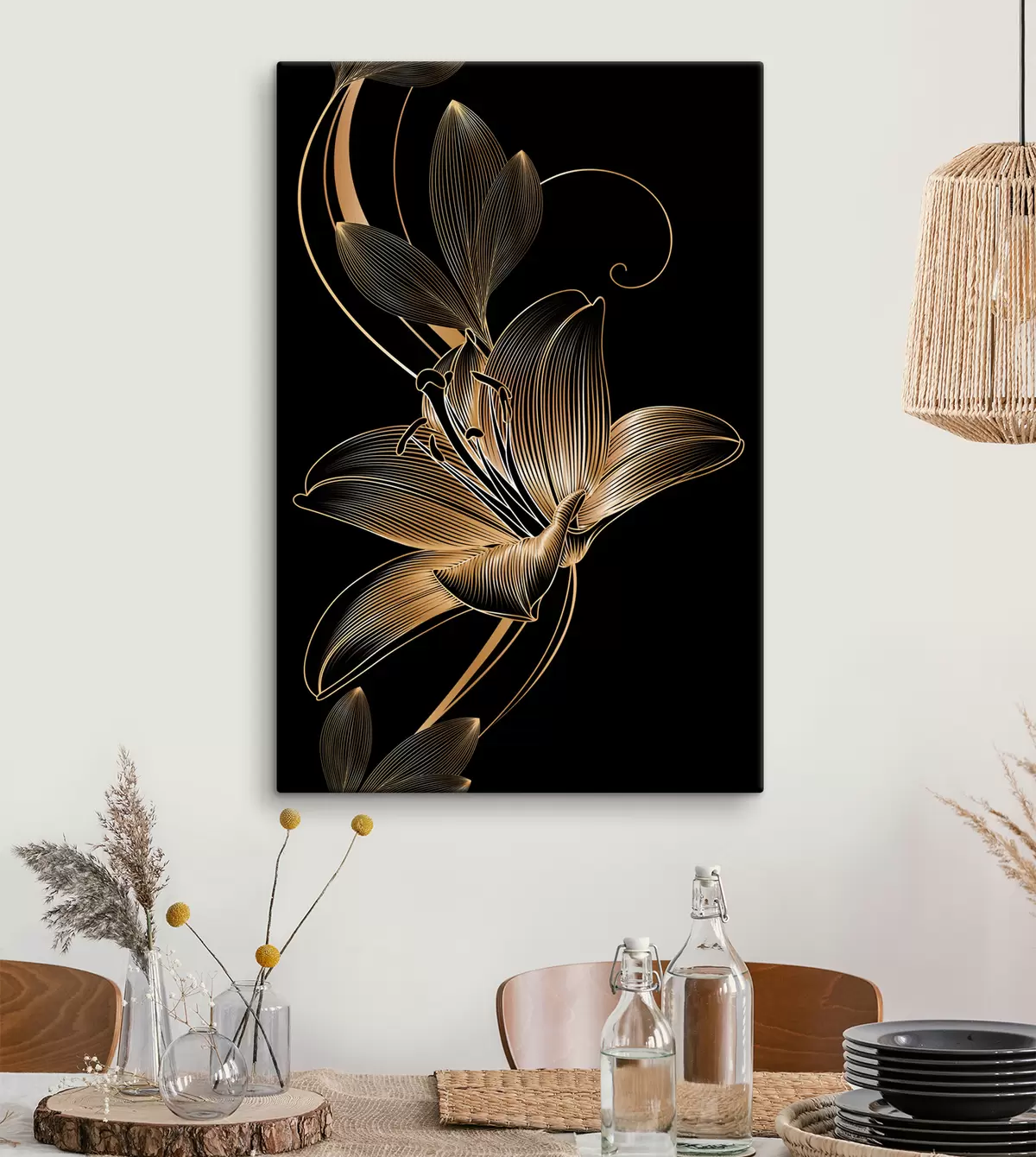 murales de pared Organismo, planta terrestre y planta s34437