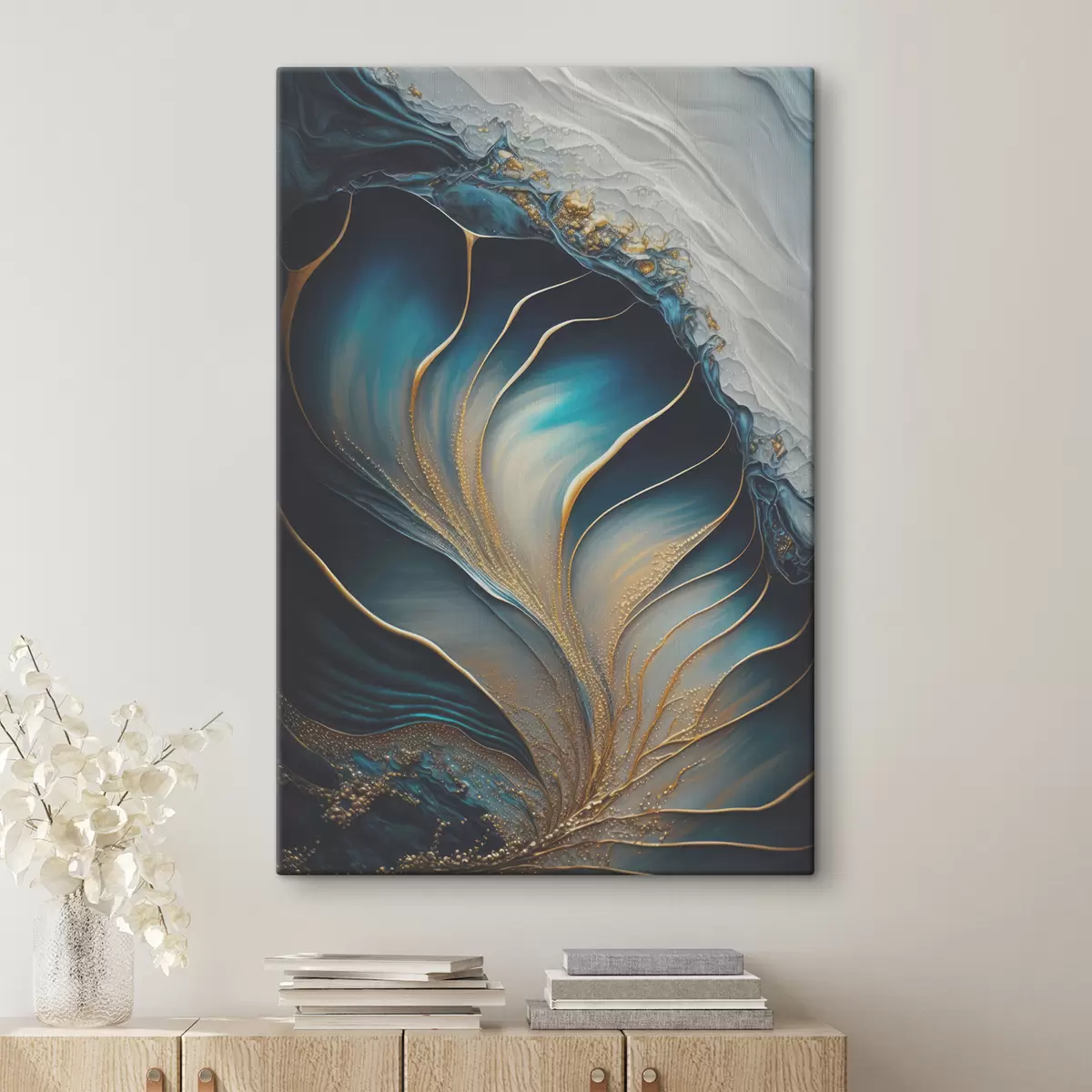 murales de pared Luz, naturaleza y azul s34441