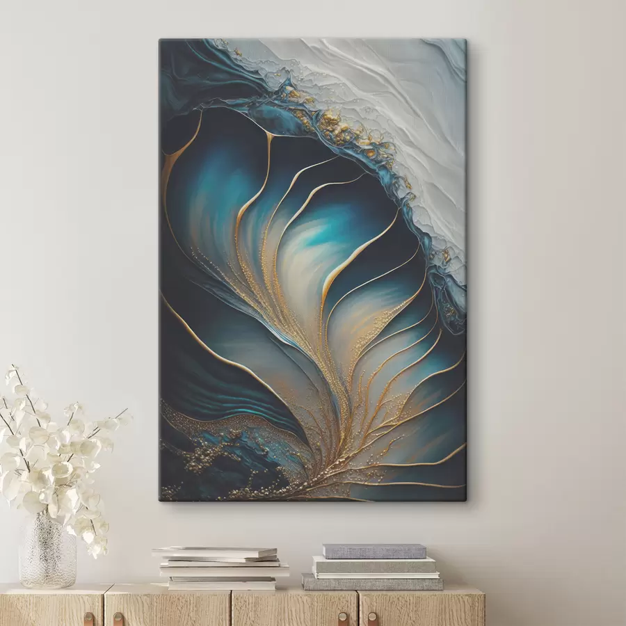 murales de pared Luz, naturaleza y azul s34441