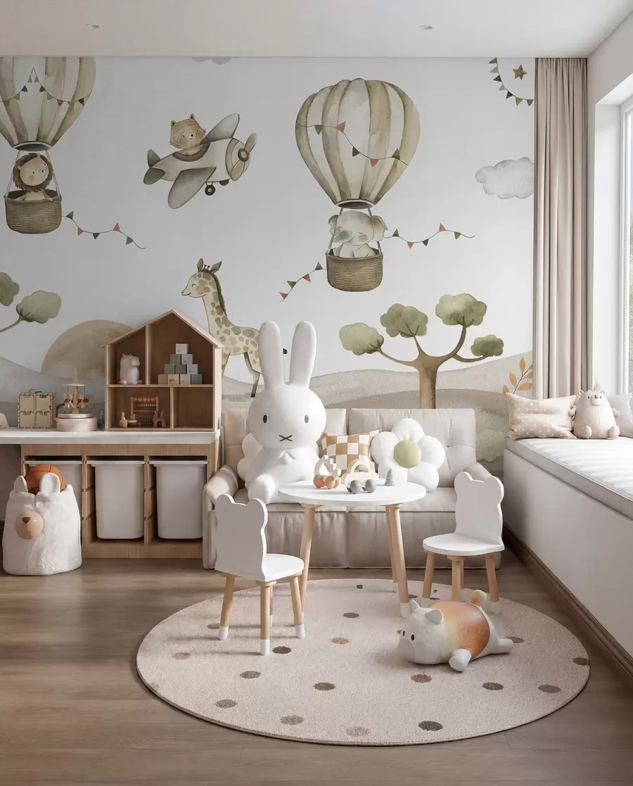 murales de pared Animales aviadores u95882