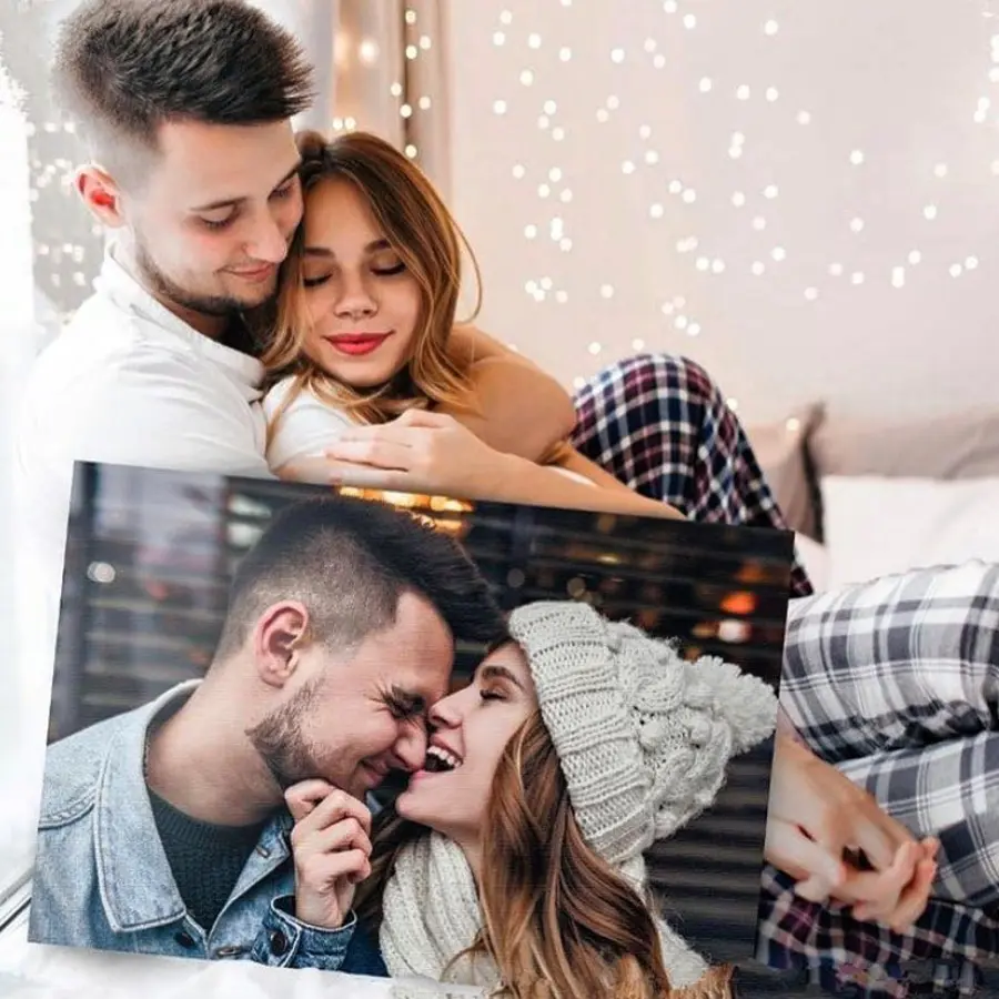 murales de pared Retrato a medida a partir de una fotografía s34652