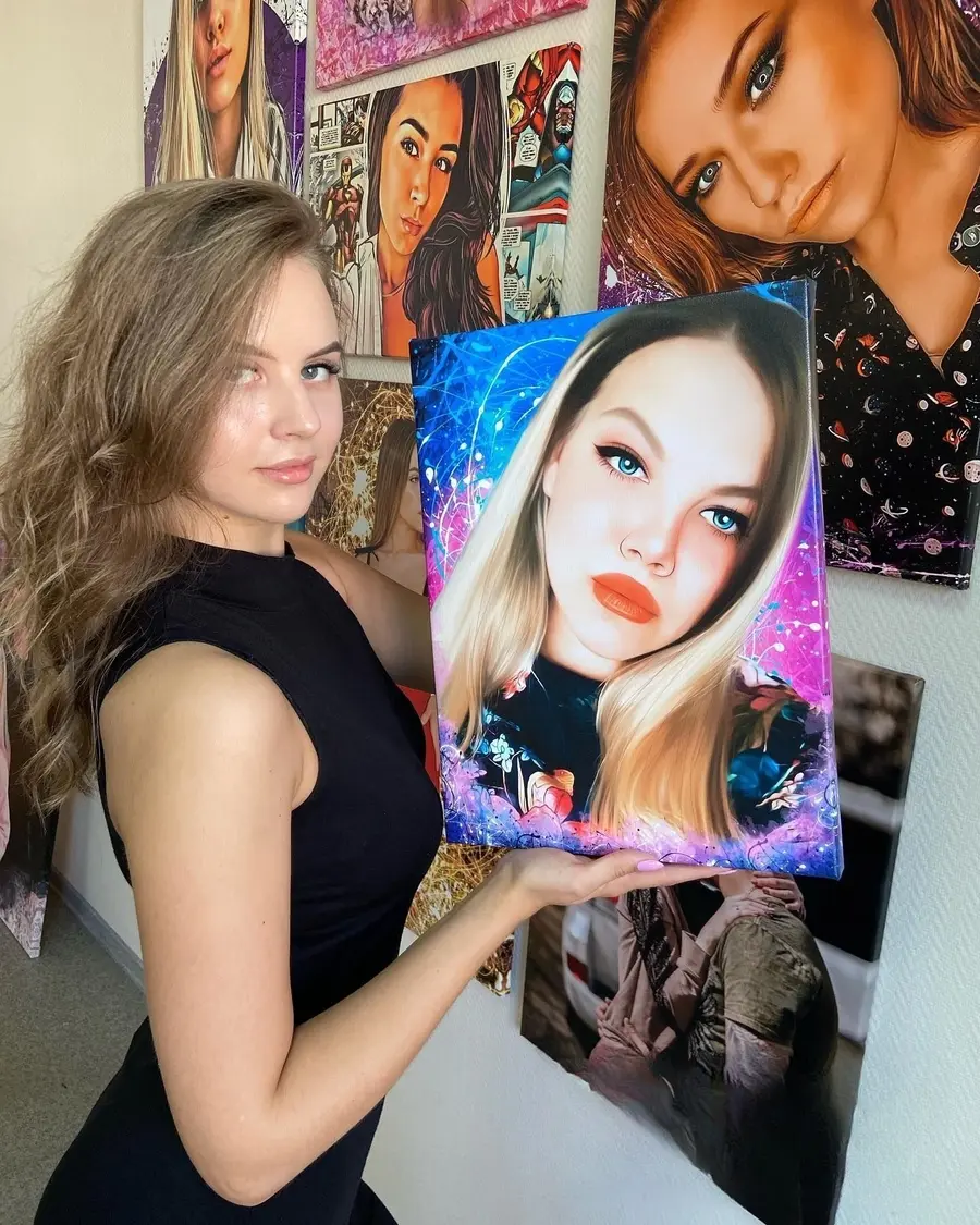 murales de pared Impresión de foto en lienzo s34667