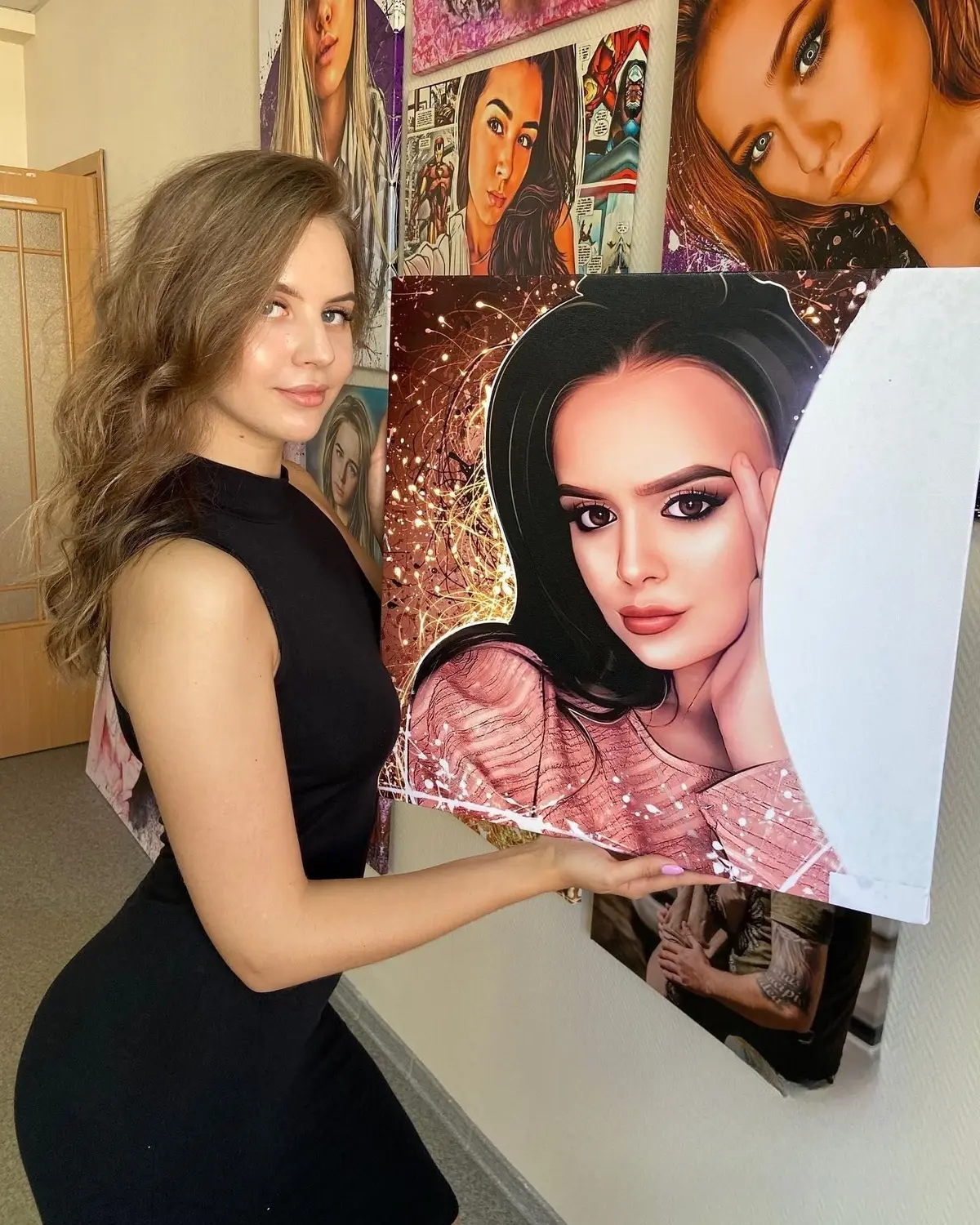 murales de pared Cuadro sobre lienzo a partir de su propia foto s34668