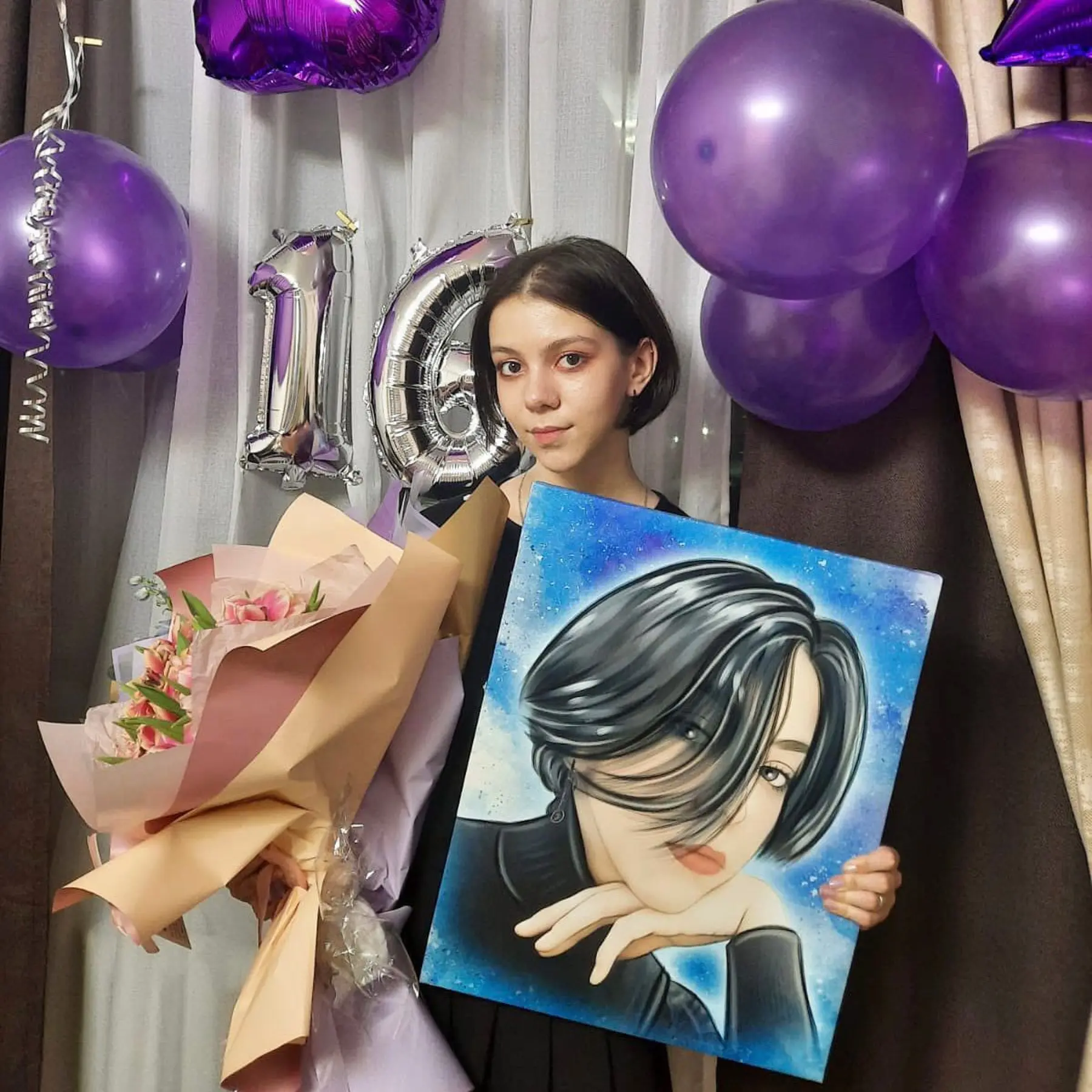 murales de pared Pintura en lienzo a partir de su fotografía s34673