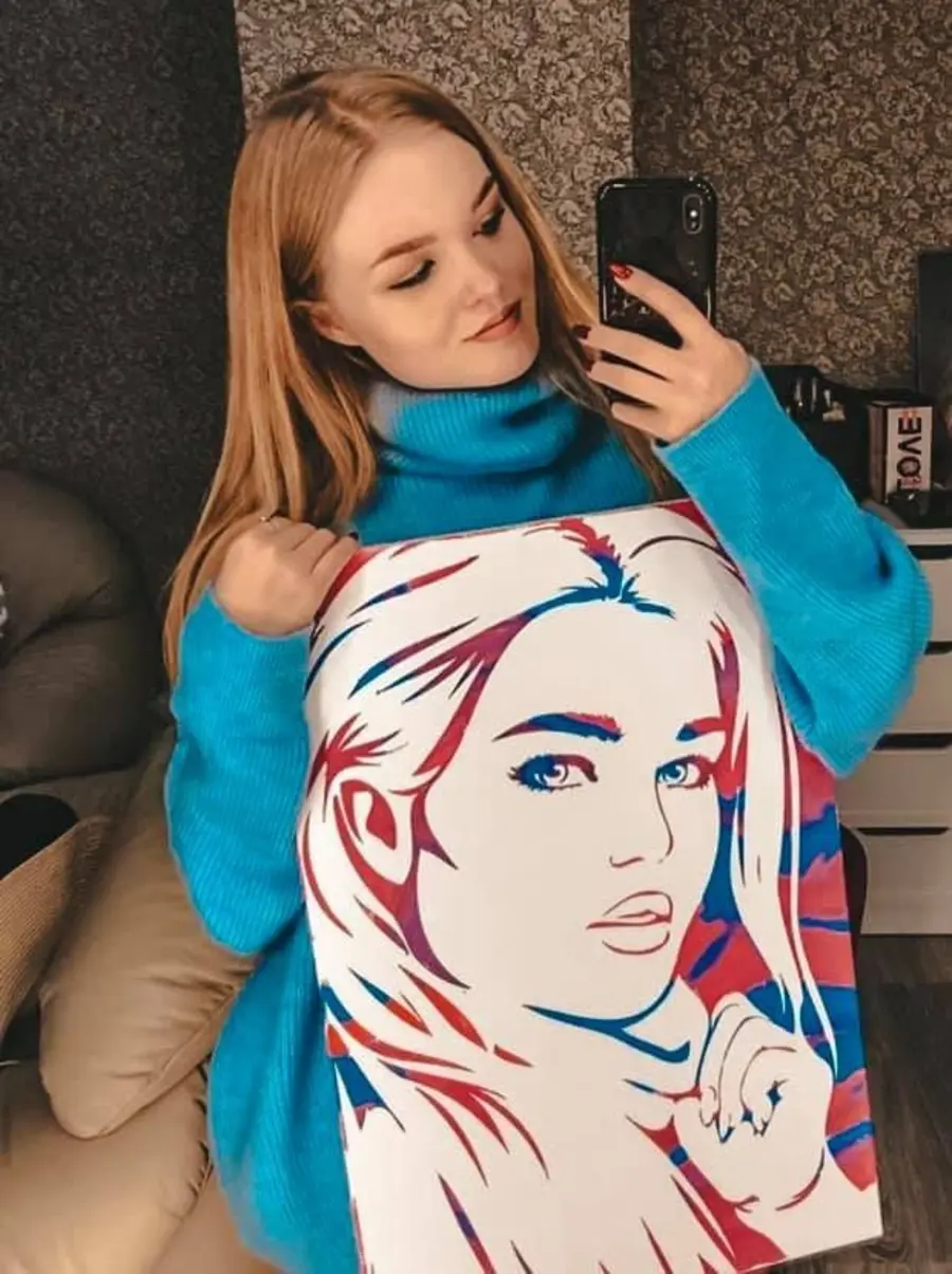 murales de pared Cuadro sobre lienzo a partir de su propia foto s34678