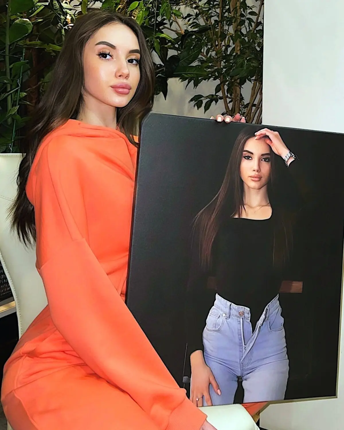 murales de pared Pintura sobre lienzo a partir de una fotografía propia s34700